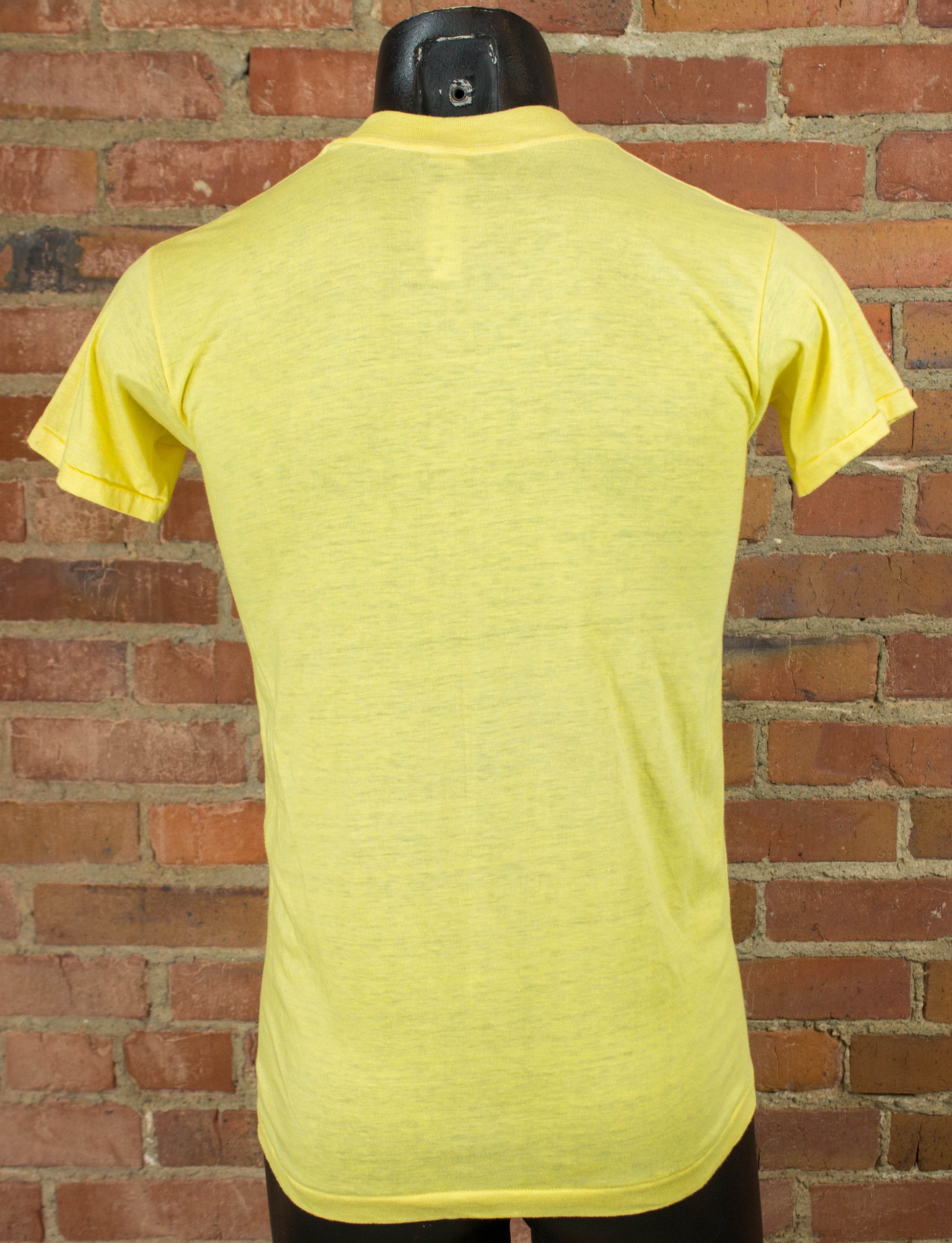 Vintage 80s Tennessee Hairdressers and Cosmetologists Association Yellow Graphic T Shirt Unisex Small
