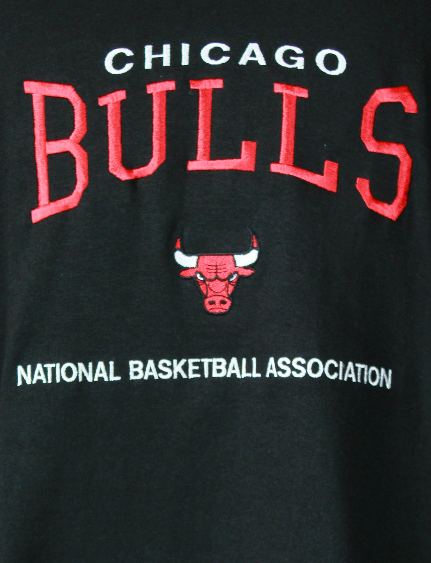 Vintage 90's Chicago Bulls Graphic T Shirt NBA Embroidered Logo Deadstock With Tags Unisex XL 