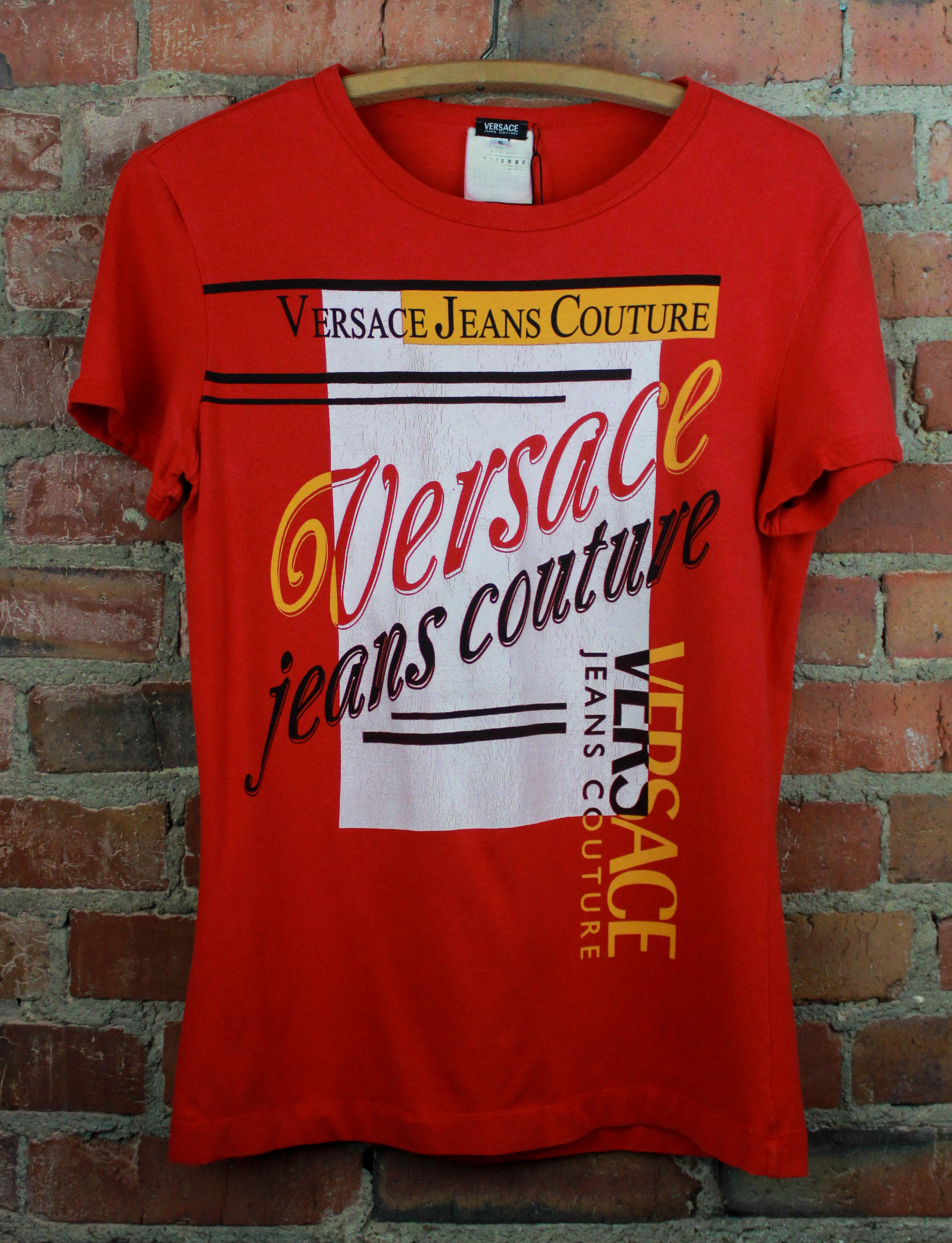 Shirt VERSACE JEANS COUTURE Men color Red