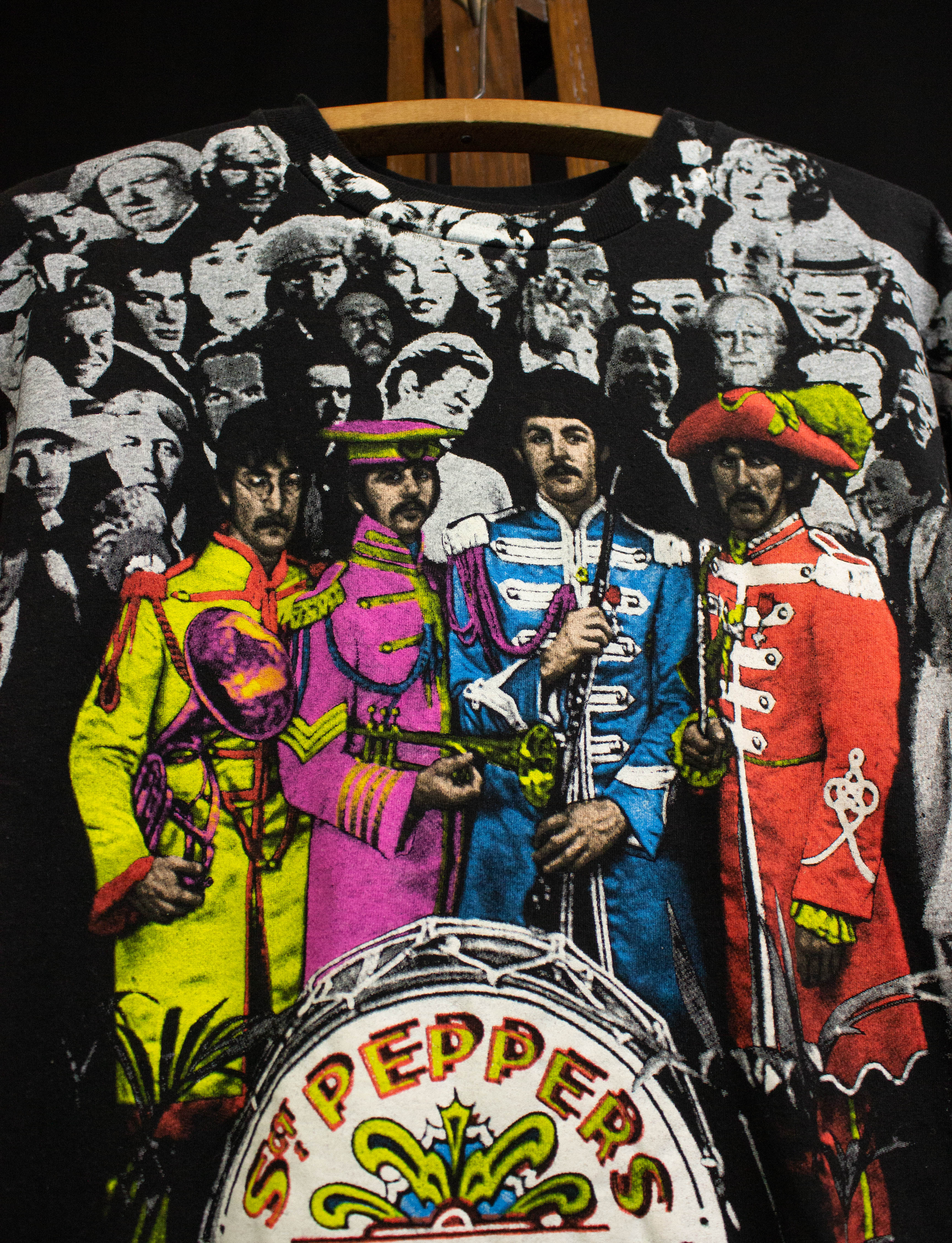 Vintage 90s Beatles Sgt. Peppers Lonely Hearts Club Band All Over