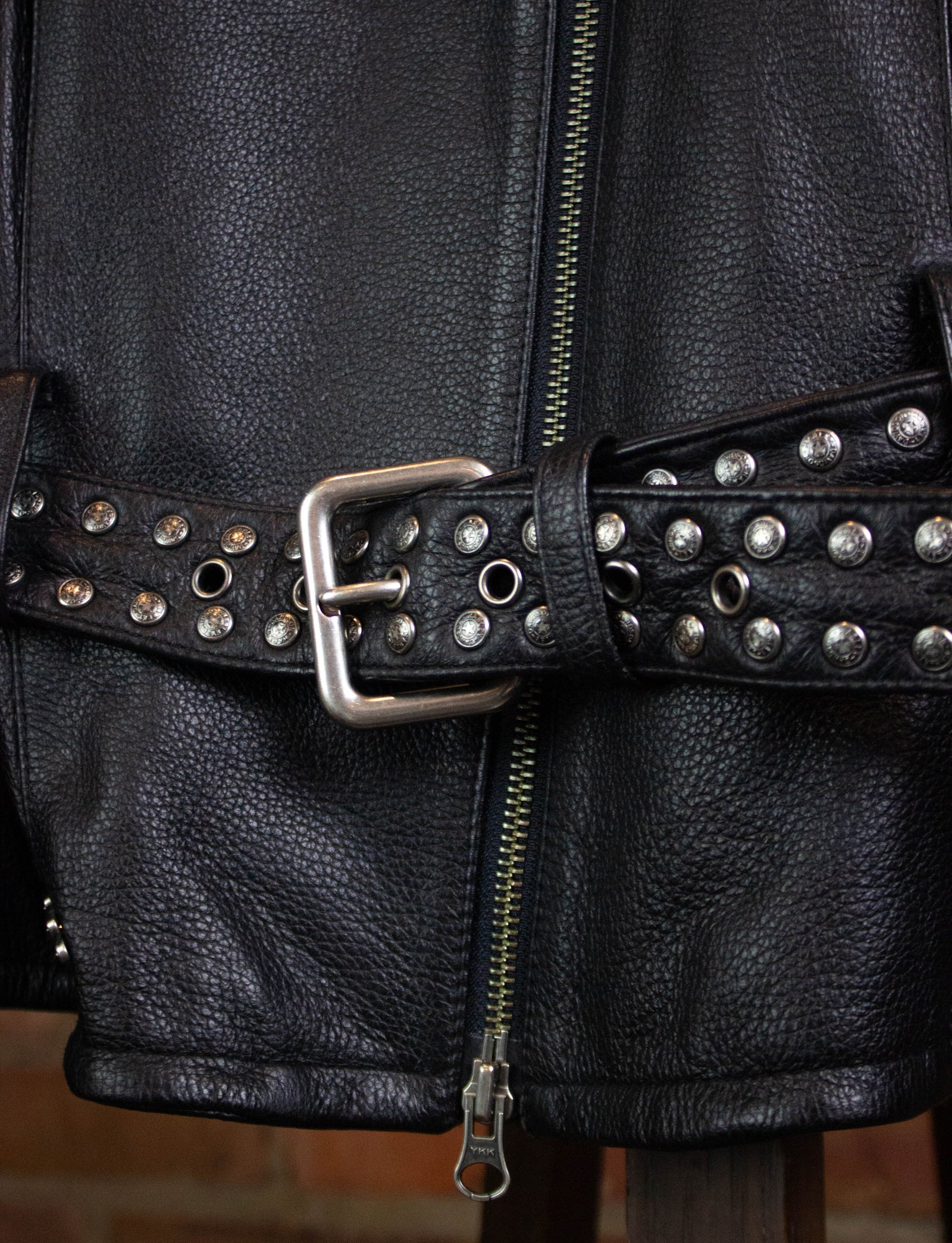 Vintage Harley-Davidson Studded Leather Backpack