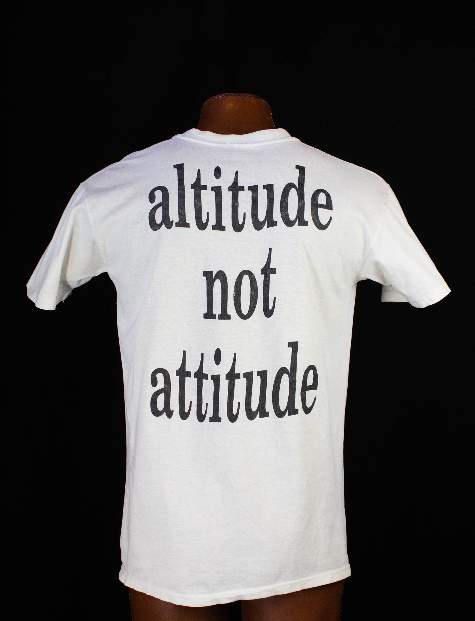 Vintage 90s Smashing Pumpkins Altitude Not Attitude Concert T Shirt Large