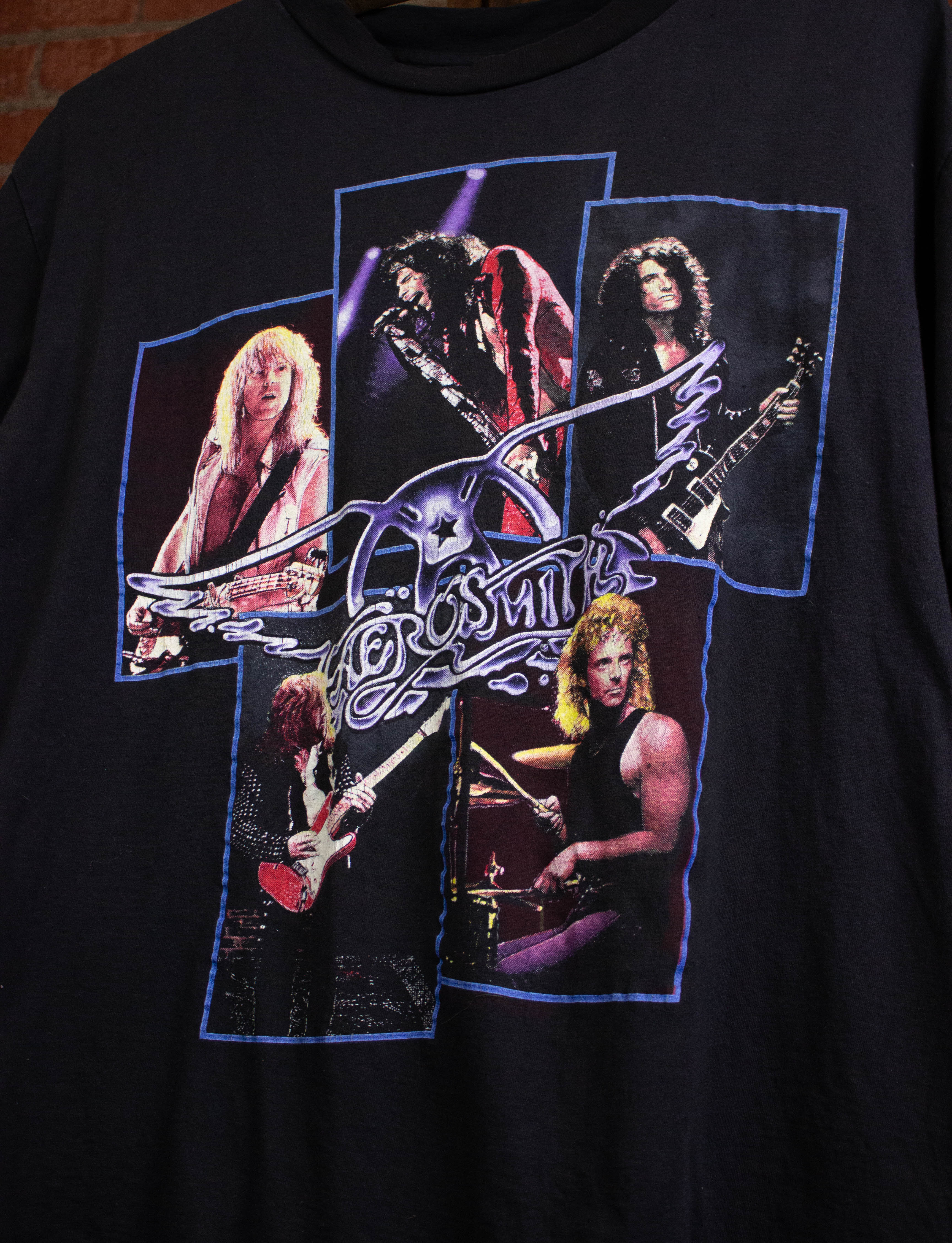 Vintage Aerosmith 1989 Pump North American Tour Concert T Shirt 