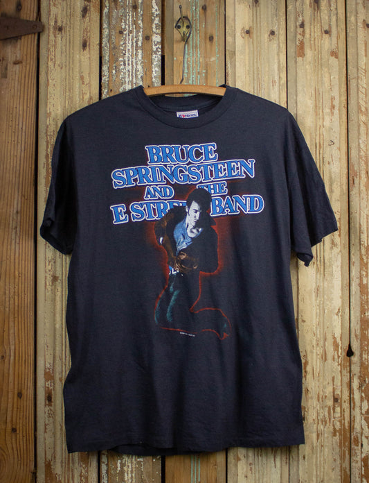 Vintage Bruce Springsteen Born In the USA Concert T Shirt 1984-85 Black Large