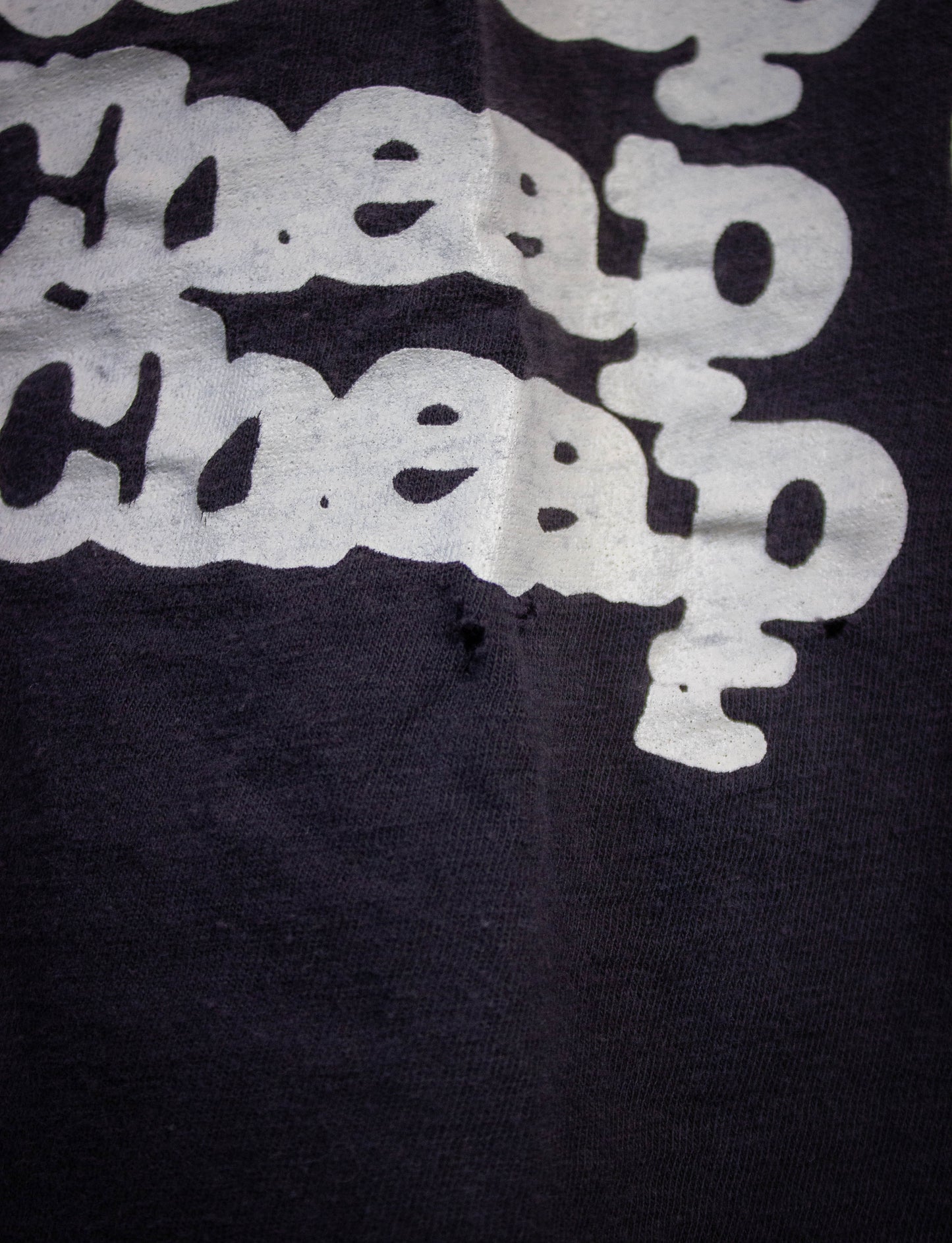 Vintage Cheap Trick Logo Concert T Shirt 70s Black Small
