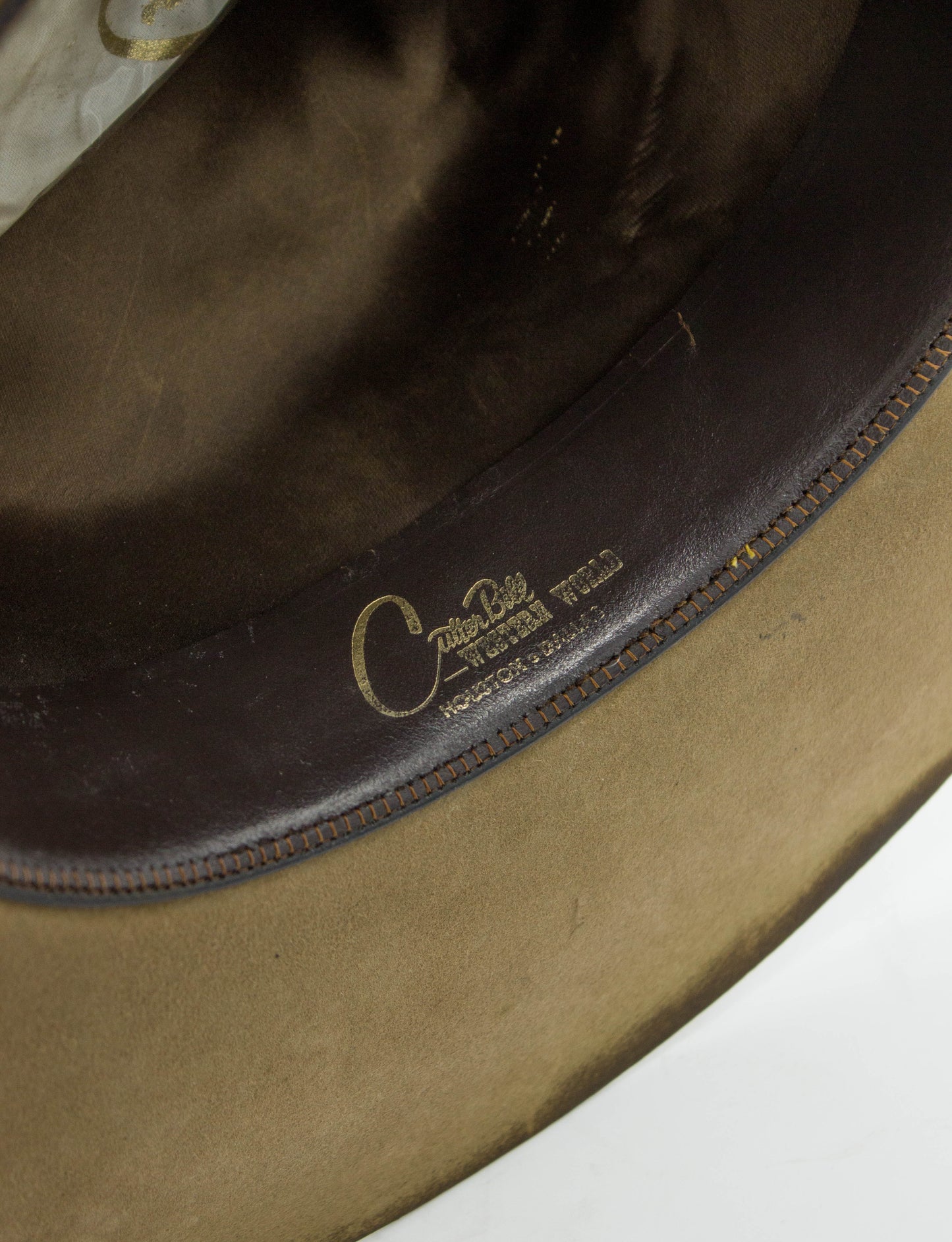 Vintage Cutter Bill B.S.V and Dead End Career Club The Marlboro Man is Dead Custom Cowboy Hat Size 7 1/4