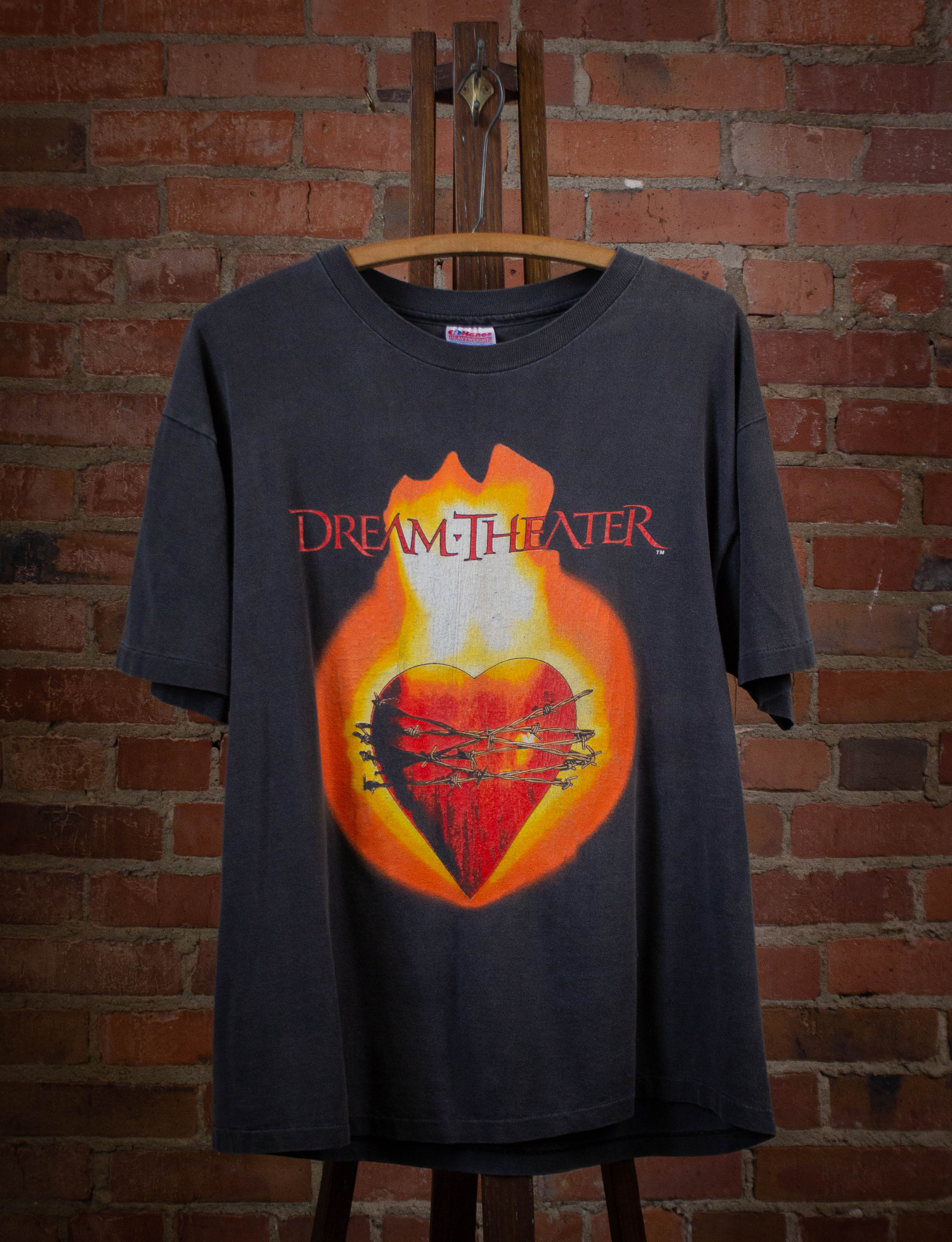 Vintage Dream Theater Images and Words Concert T Shirt 1992 Black Large