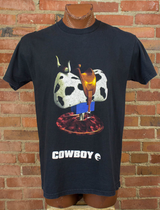 Vintage Erasure Concert T Shirt 1997 Cowboy Concerts Tour Black Large