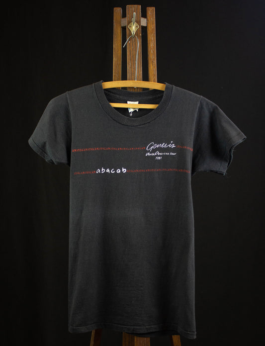 Vintage Genesis Concert T Shirt 1981 Abacab North American Tour Black XS
