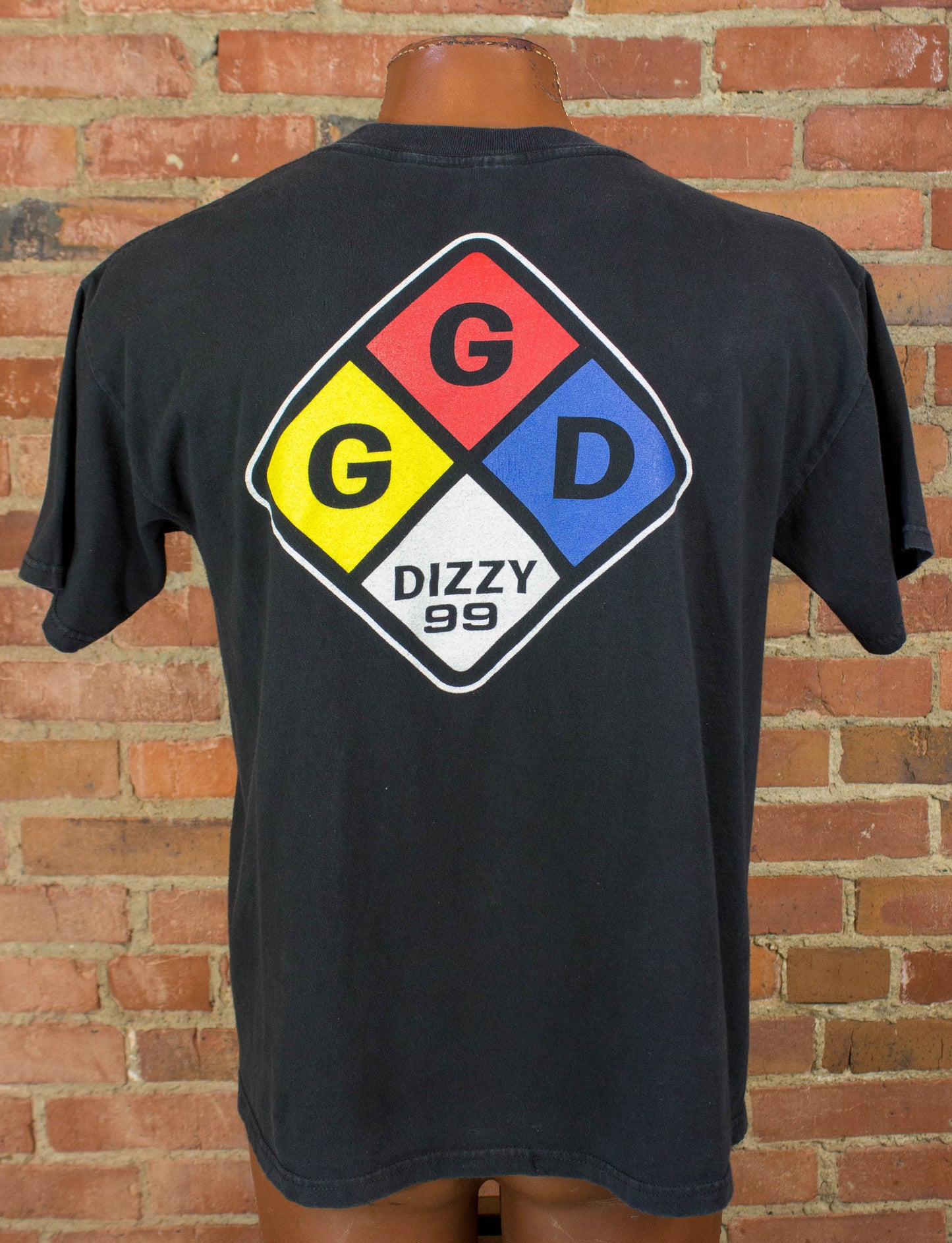 Vintage Goo Goo Dolls Concert T Shirt 1999 Dizzy Up The Girl Black Large