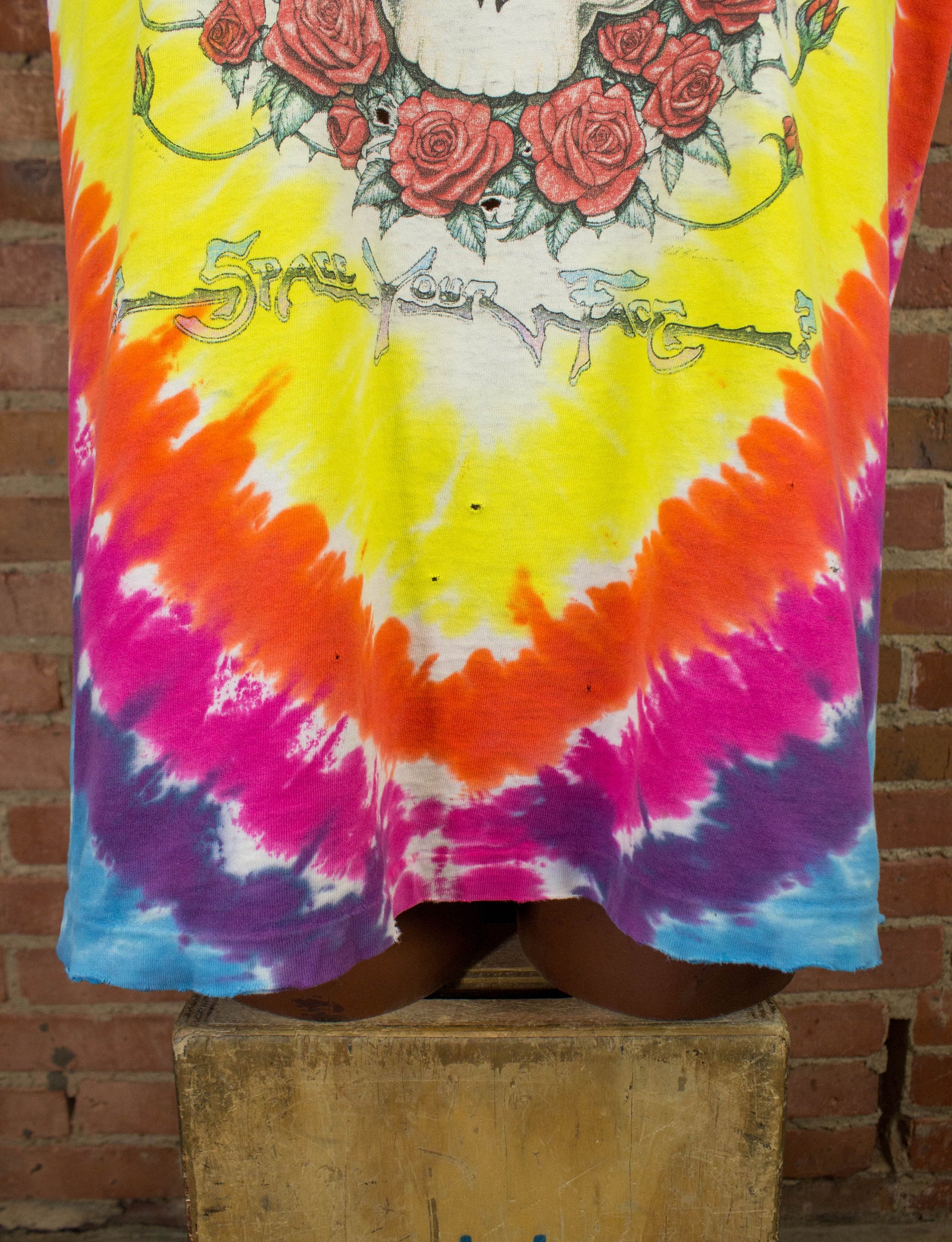 Vintage 1992 Grateful Dead 'Steal Your Face' Tie Dye Tee — The Pop-Up📍