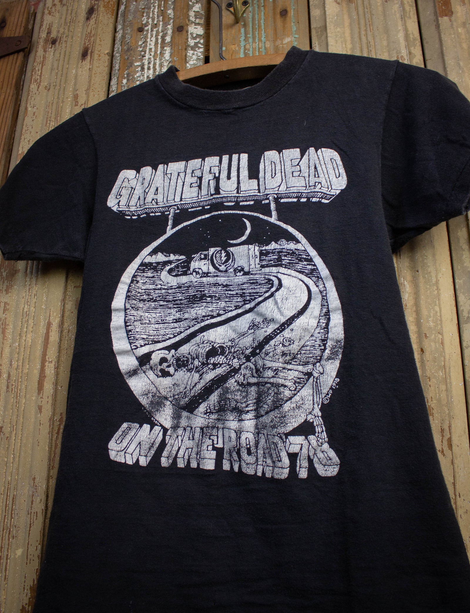 Vintage Grateful Dead On The Road Concert T Shirt 1978 Black XS – Black  Shag Vintage