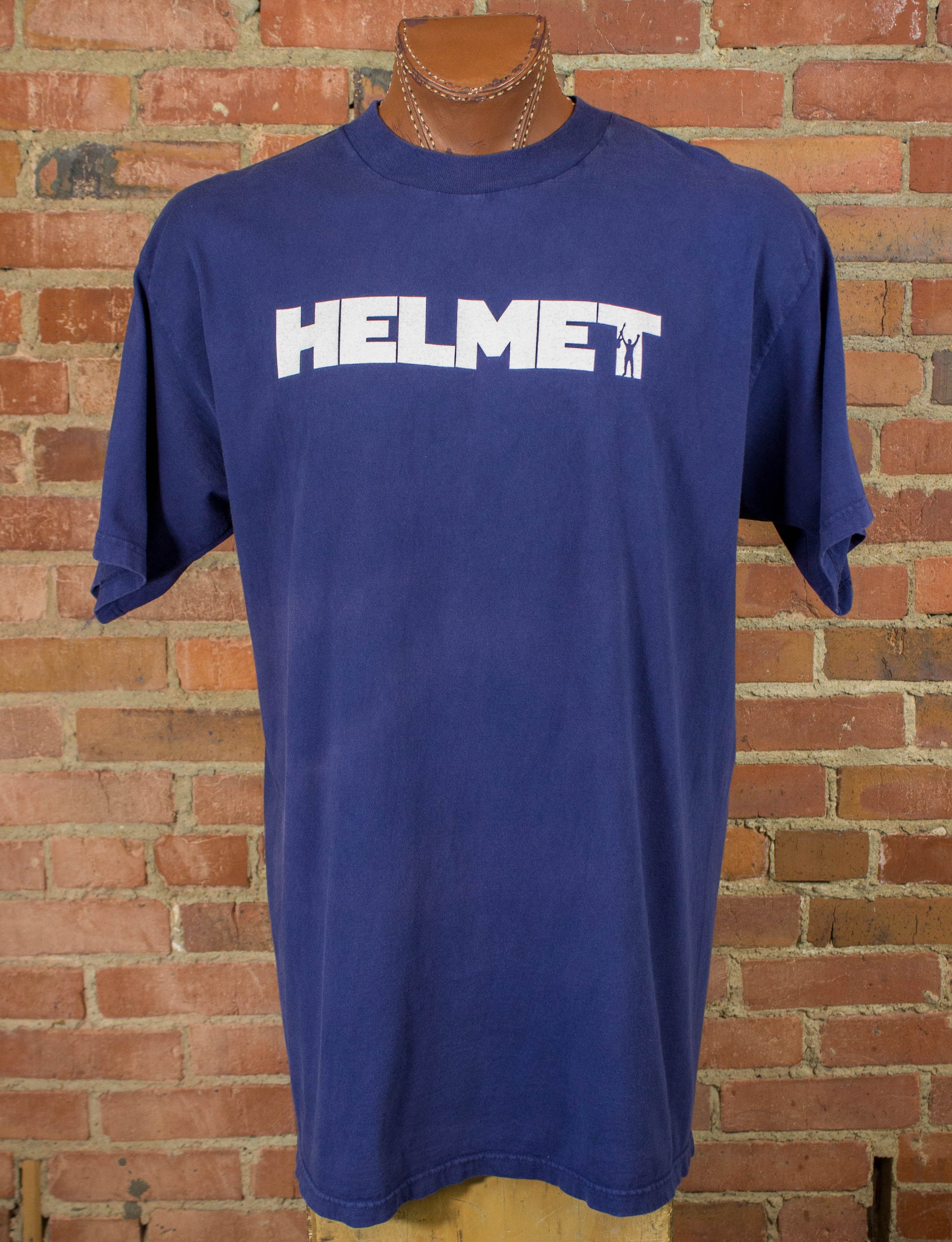 Vintage Helmet Concert T Shirt 1997 Aftertaste Navy Blue XL-XXL