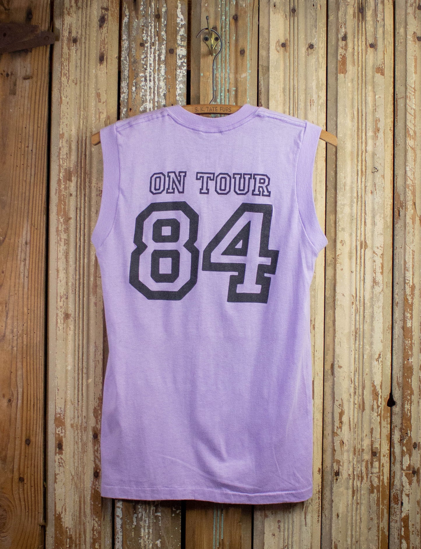 Vintage Jefferson Starship Concert Muscle Shirt 1984 Purple Small