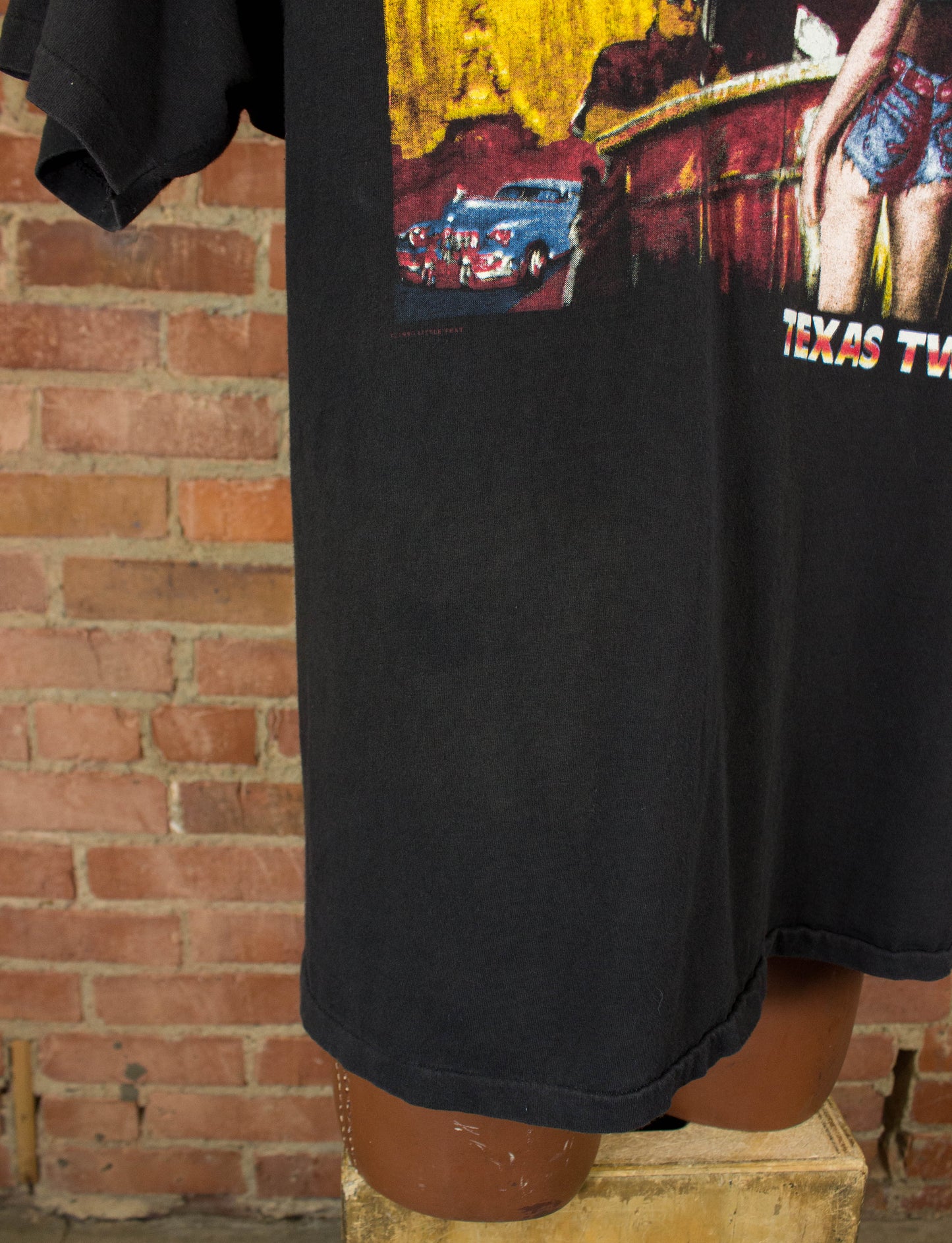 Vintage Little Feat Concert T Shirt 1990 Texas Twister Black XL