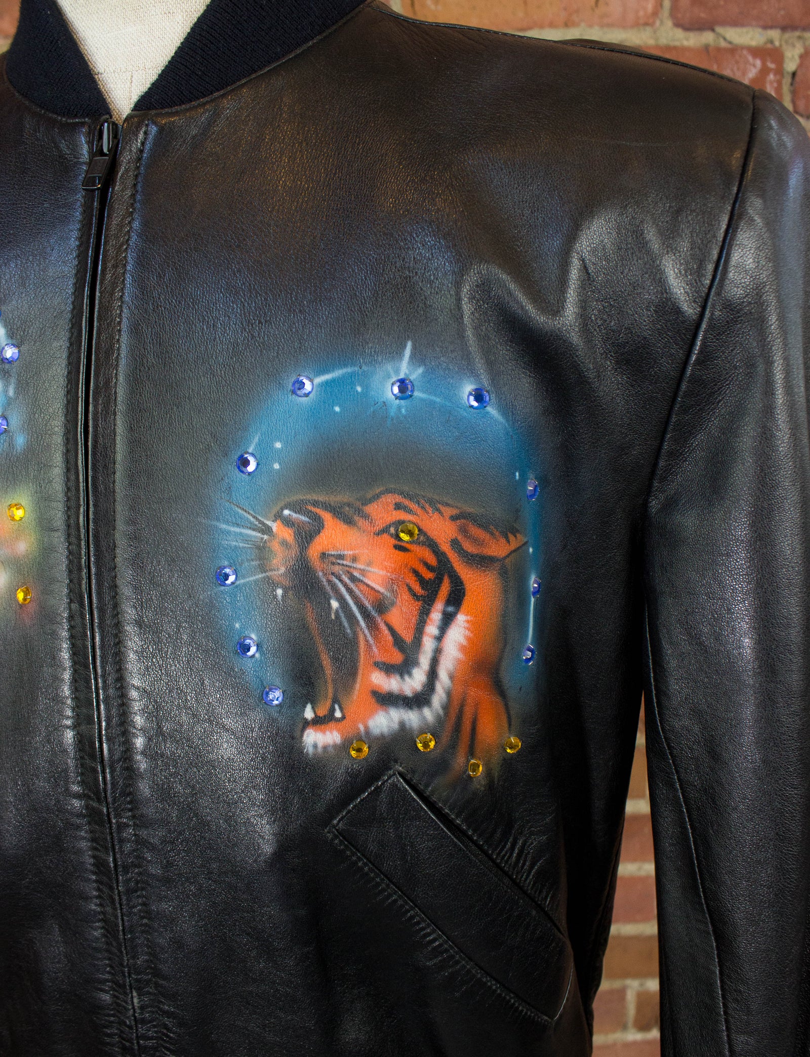 Women's 80s Motorcycle North Beach Leather Jacket