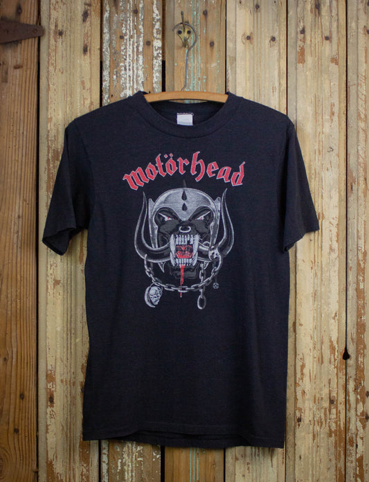 Vintage Motörhead War Pig Concert T Shirt 80s Black Medium
