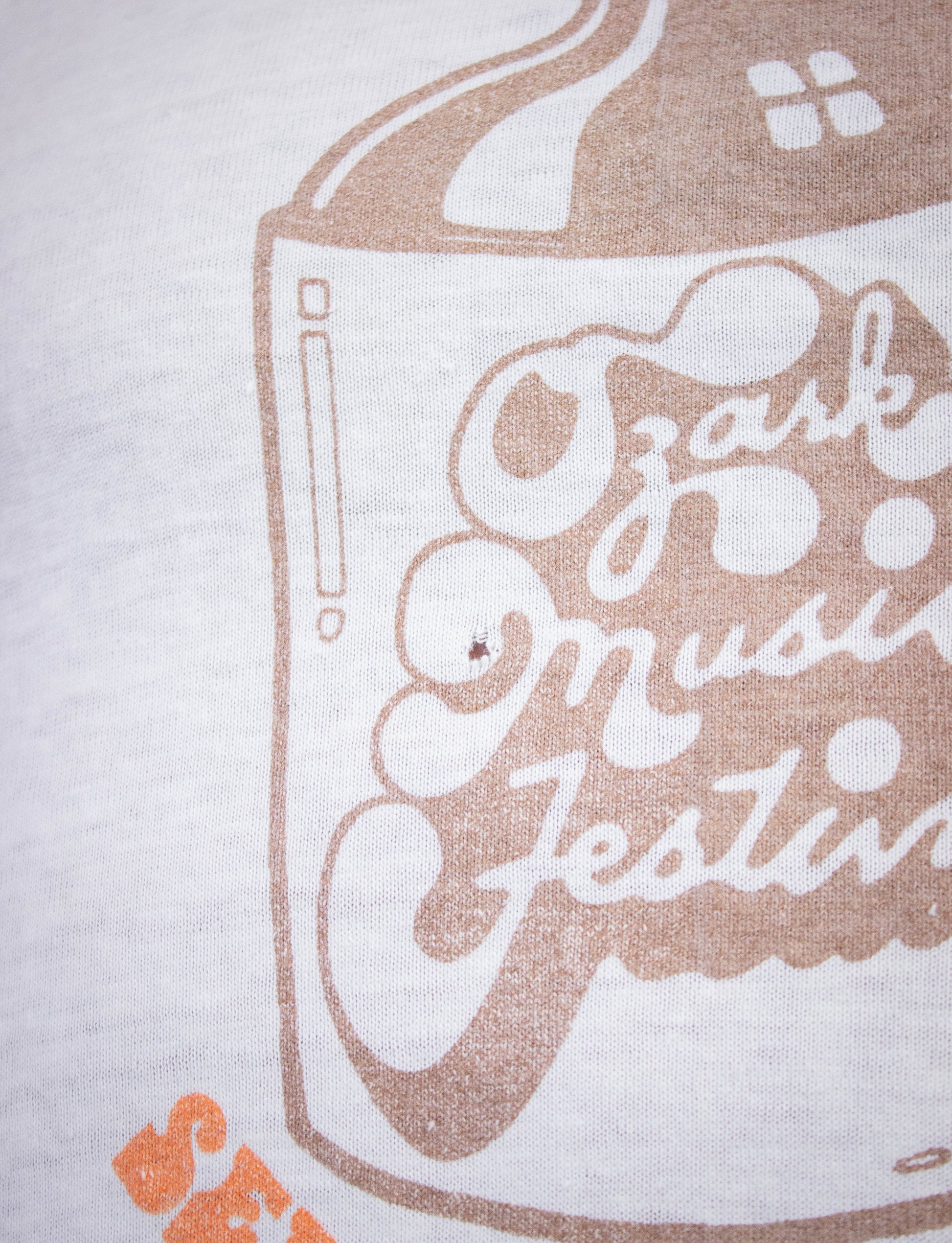Vintage Ozark Music Festival Concert T Shirt 1974 White Medium