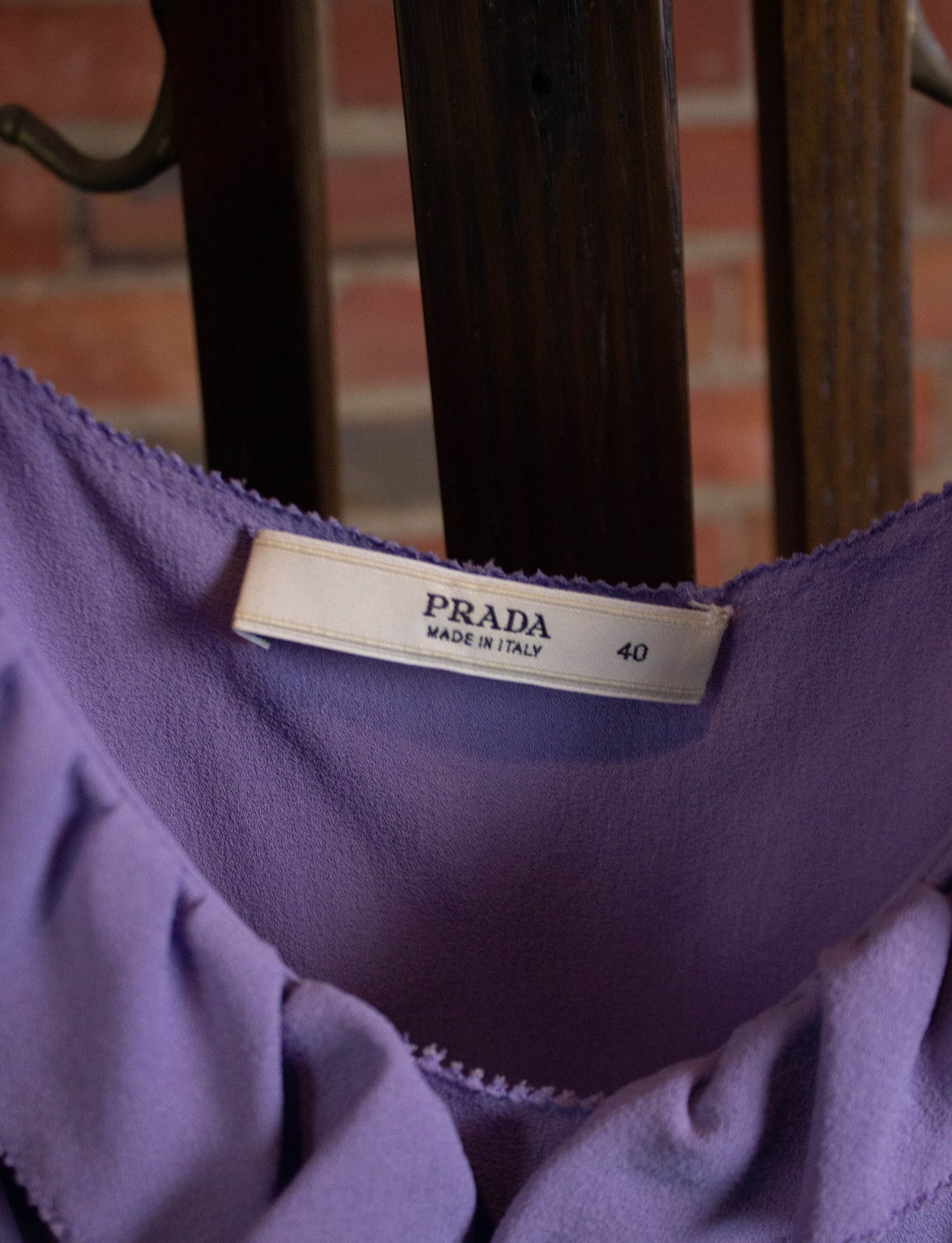 Vintage Prada Lavender Sleeveless Dress Size 40 (XS/S)
