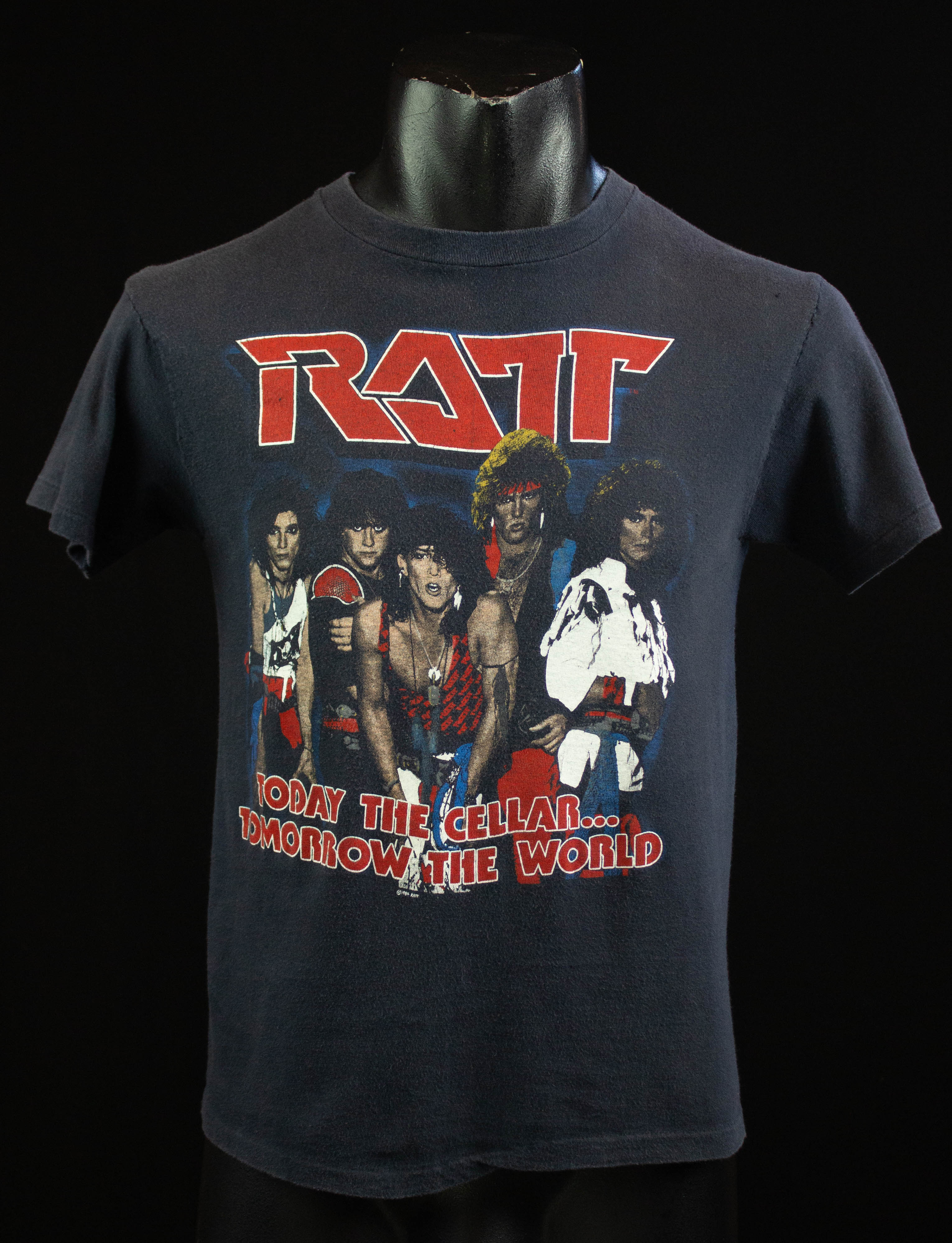 Vintage Ratt Concert T Shirt 1984 Ratt 'N Roll Tour 