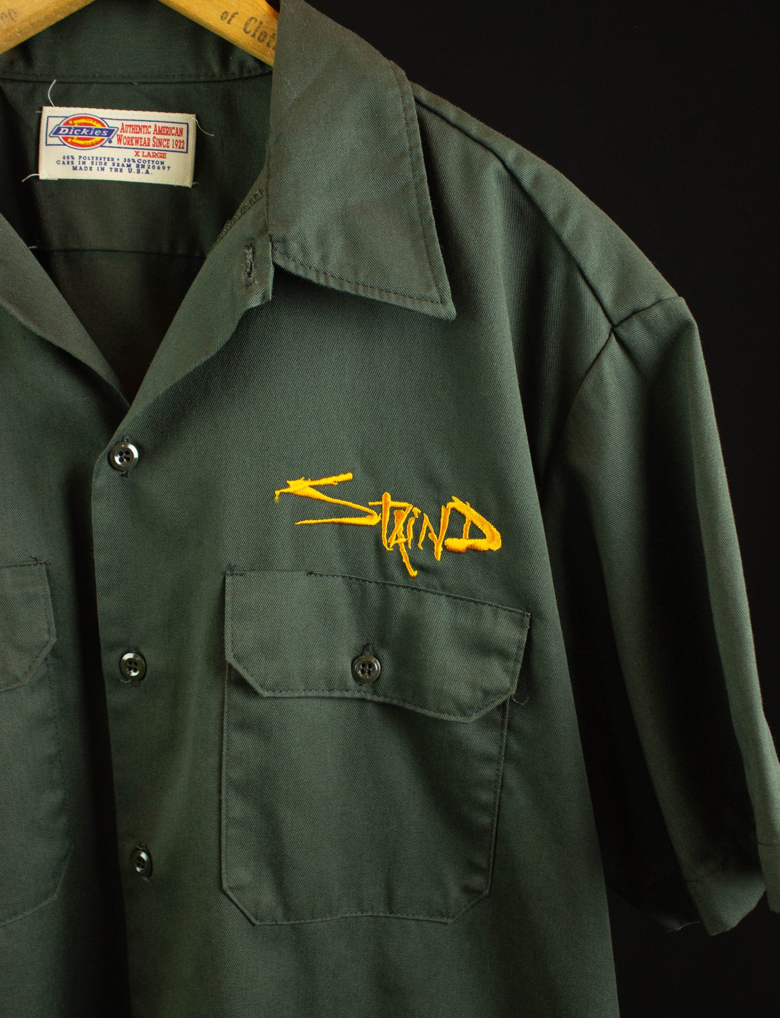 Vintage Staind Dysfunction Embroidered Concert Work Shirt 1999 