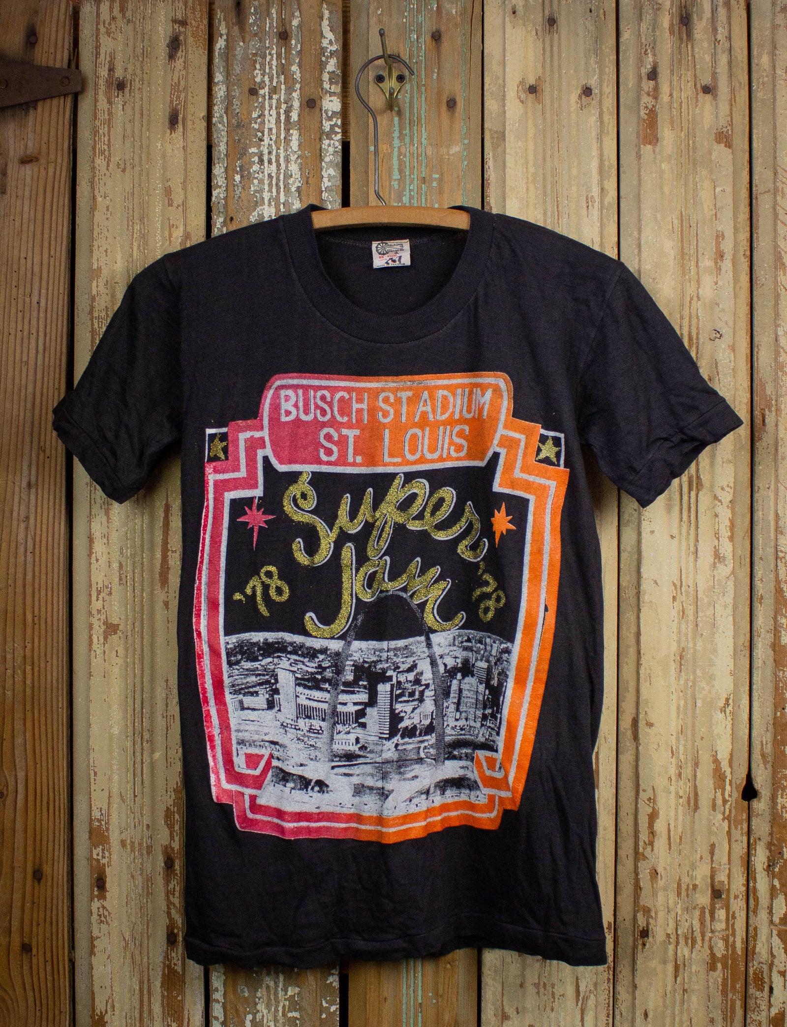 Vintage Super Jam Parking Lot Bootleg Concert T Shirt 1978 Black XS – Black  Shag Vintage