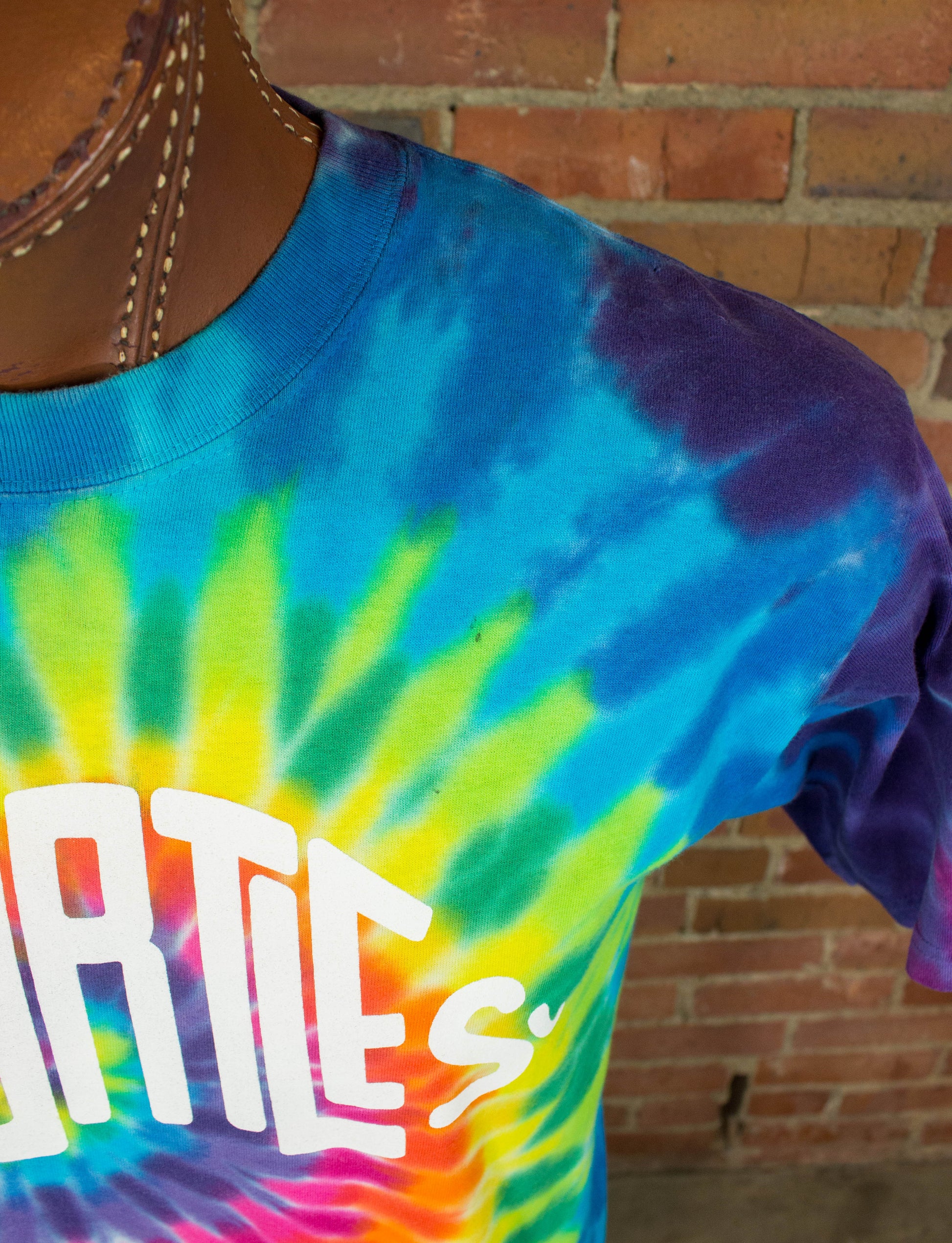 Vintage The Turtles Concert T Shirt 2000s Logo Multicolor Tie Dye Large