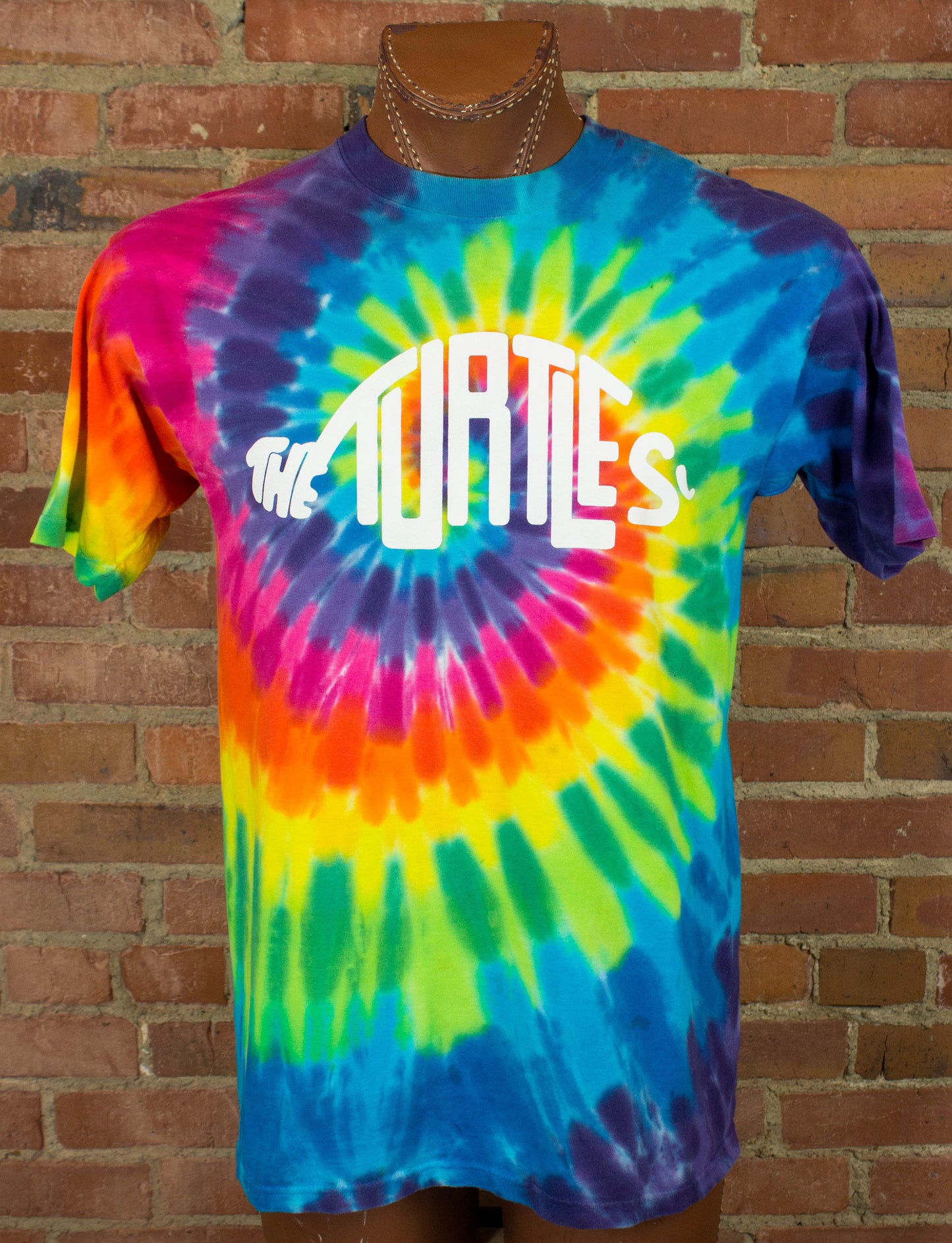 Vintage The Turtles Concert T Shirt 2000s Logo Multicolor Tie Dye Large