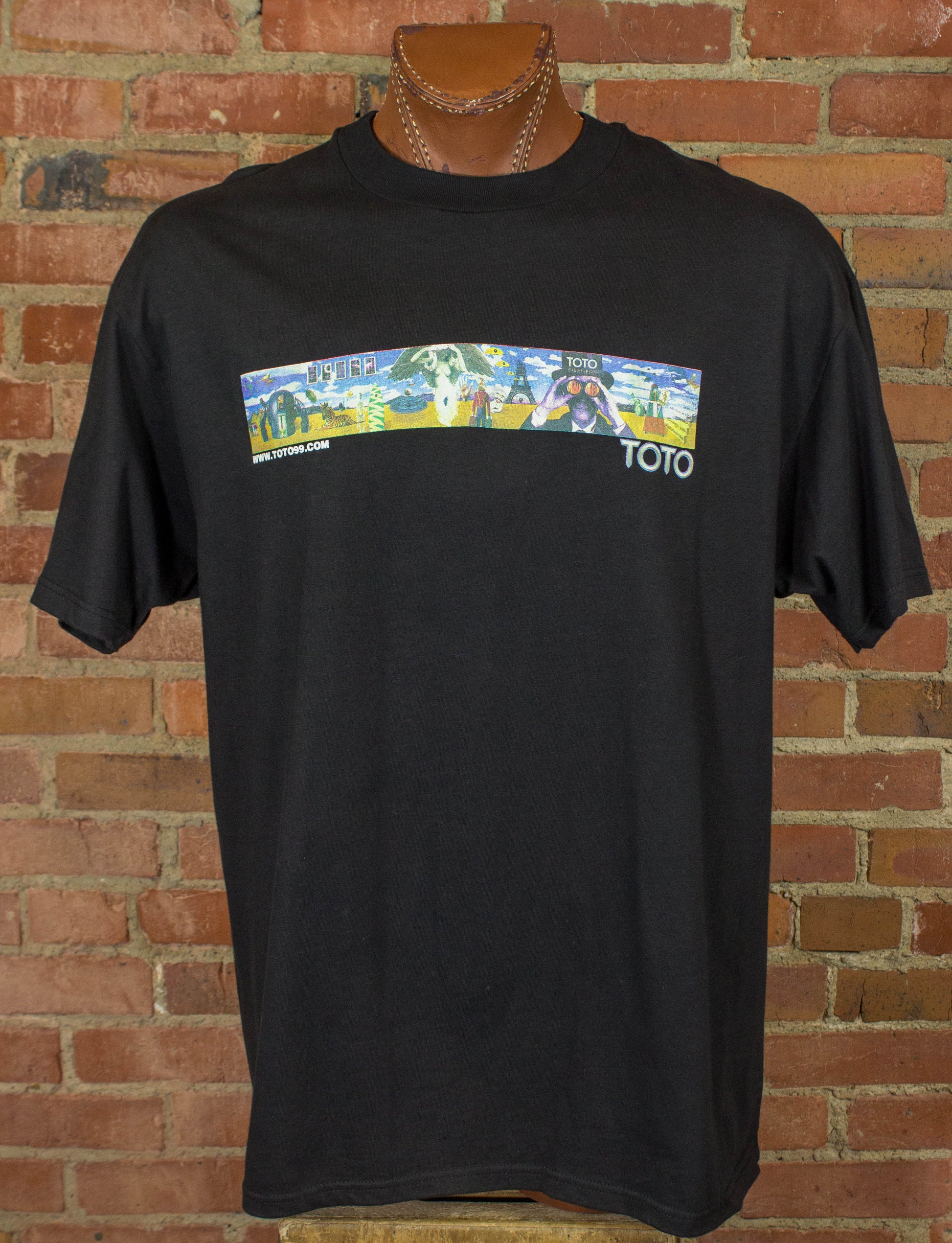 Vintage Toto Concert T Shirt 1999 Black XL