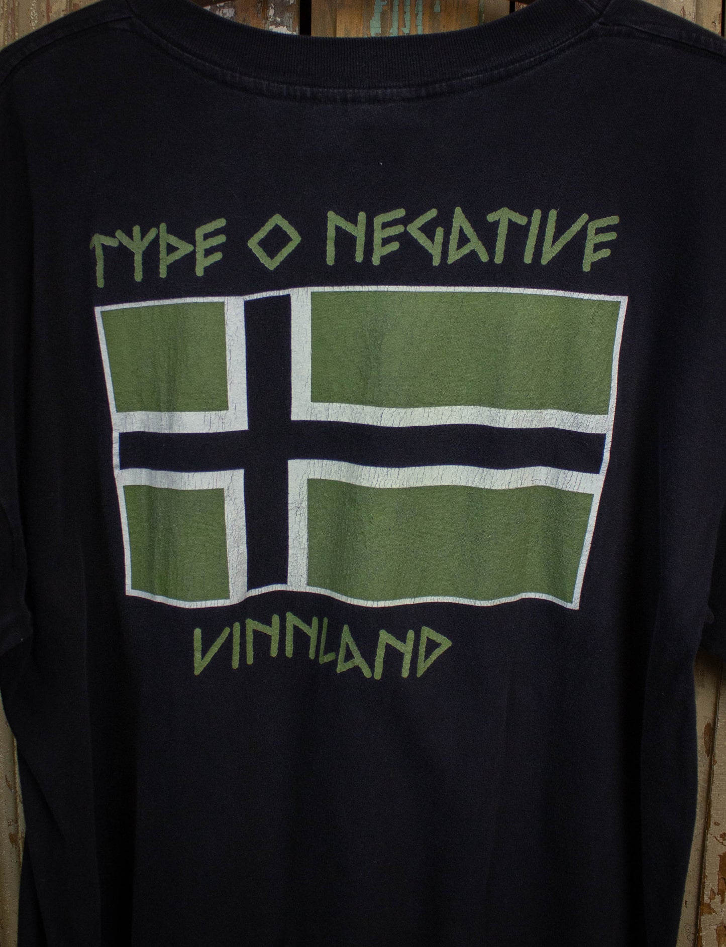 Vintage Type O Negative All You Need is Blood Vinnland Concert T Shirt 90s Black XL
