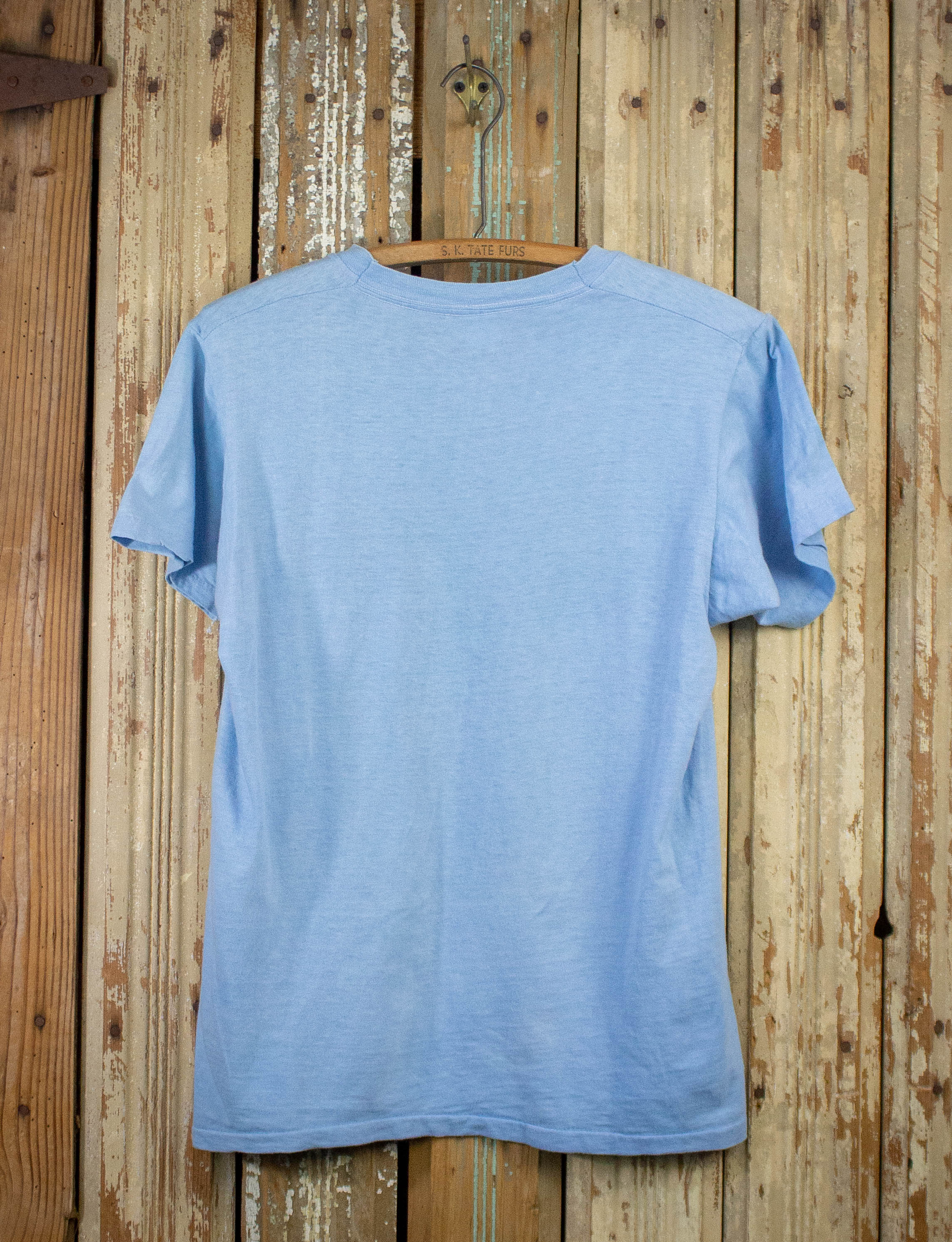Vintage Universal Studios Graphic T Shirt 70s Blue Small
