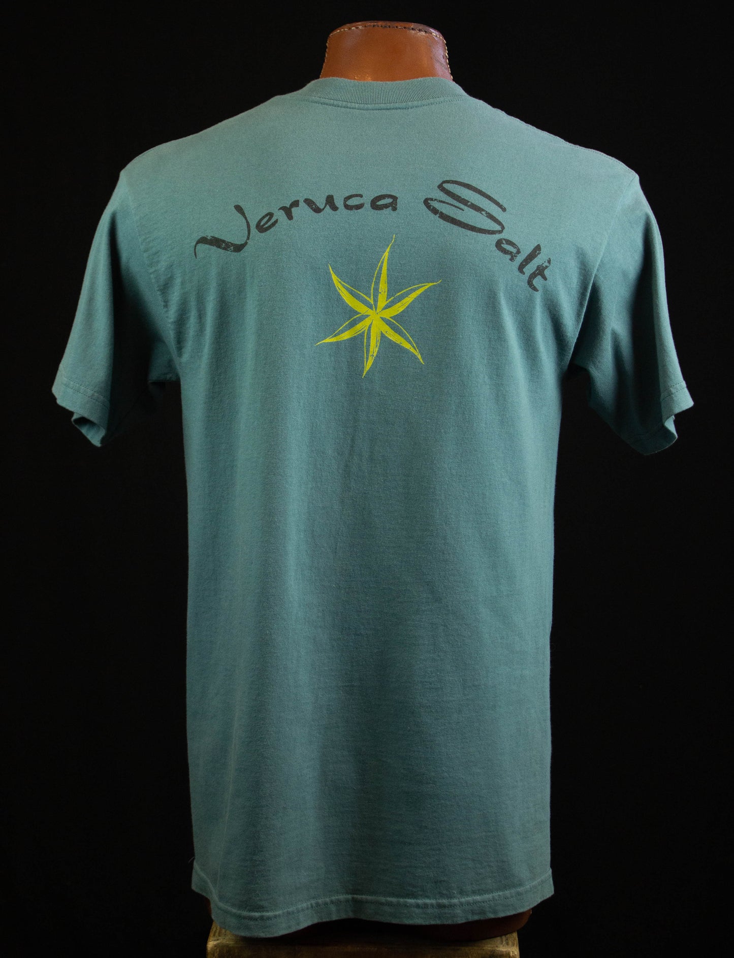 Vintage Veruca Salt Concert T Shirt 90s Volcano Teal Green Large