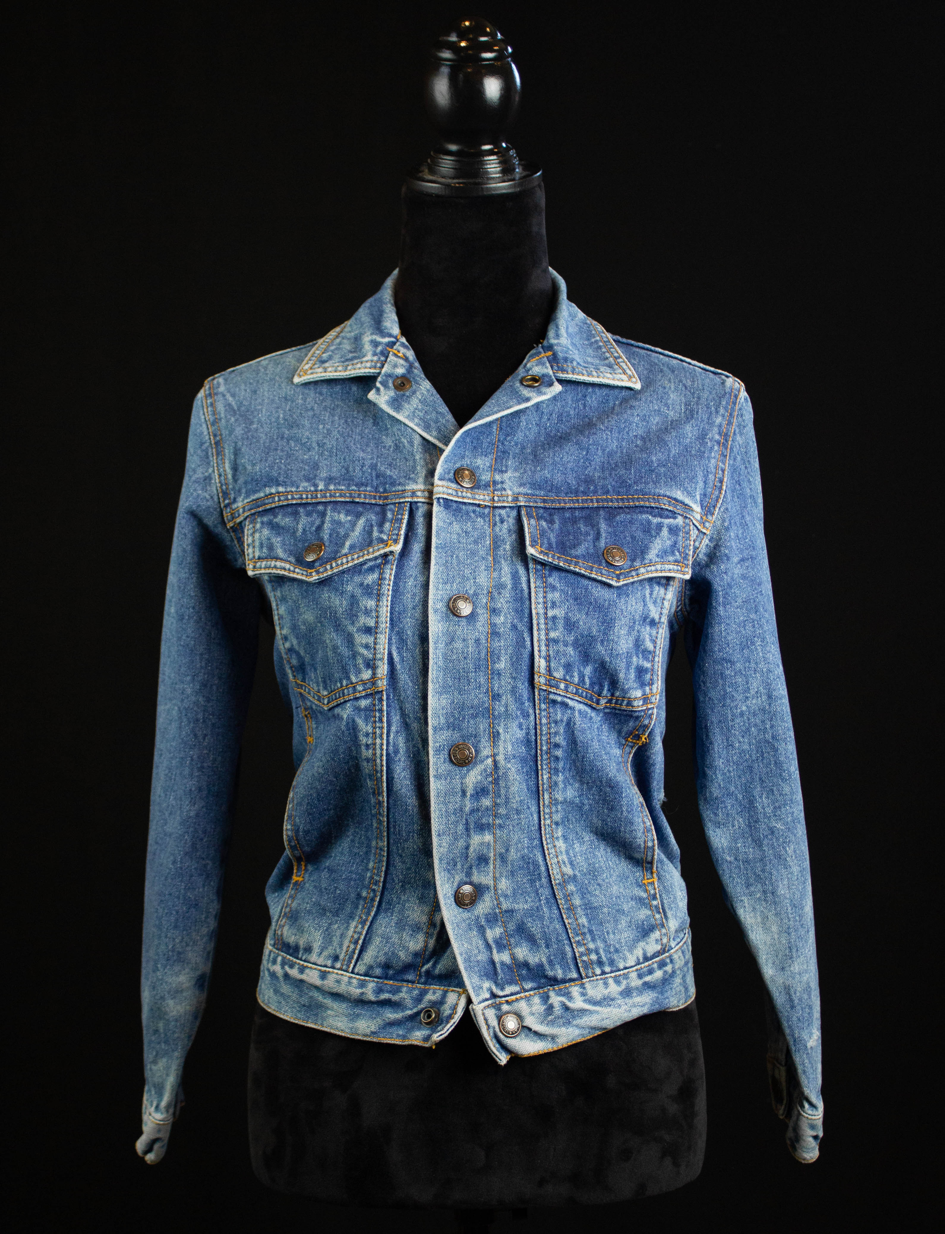 FASHIONSPARK Women's Denim Jacket (Small, Blue) at Amazon Women's Coats Shop