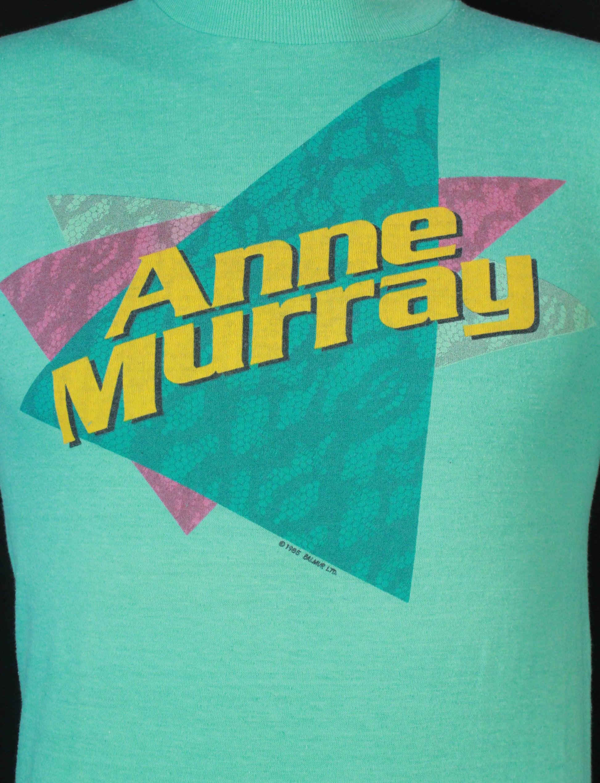 Vintage 1985 Anne Murray Concert T Shirt - Medium