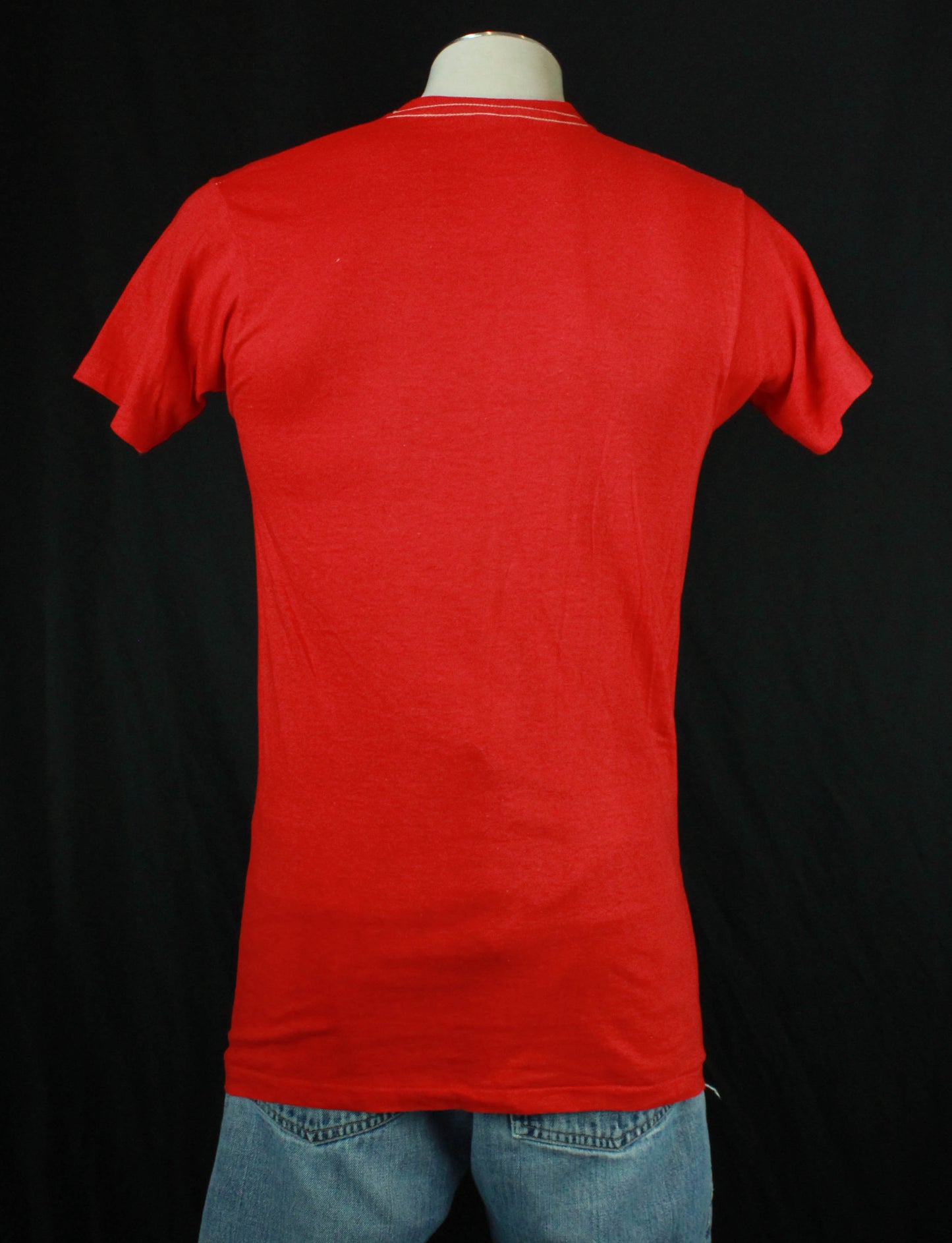 Vintage 80's 42nd Street Red Graphic T Shirt - Medium