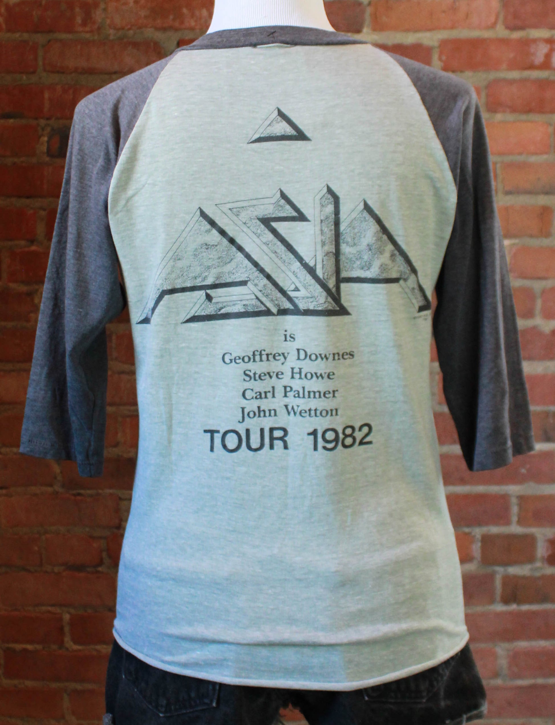 Vintage Asia Concert T Shirt 1982 Tour Unisex Medium