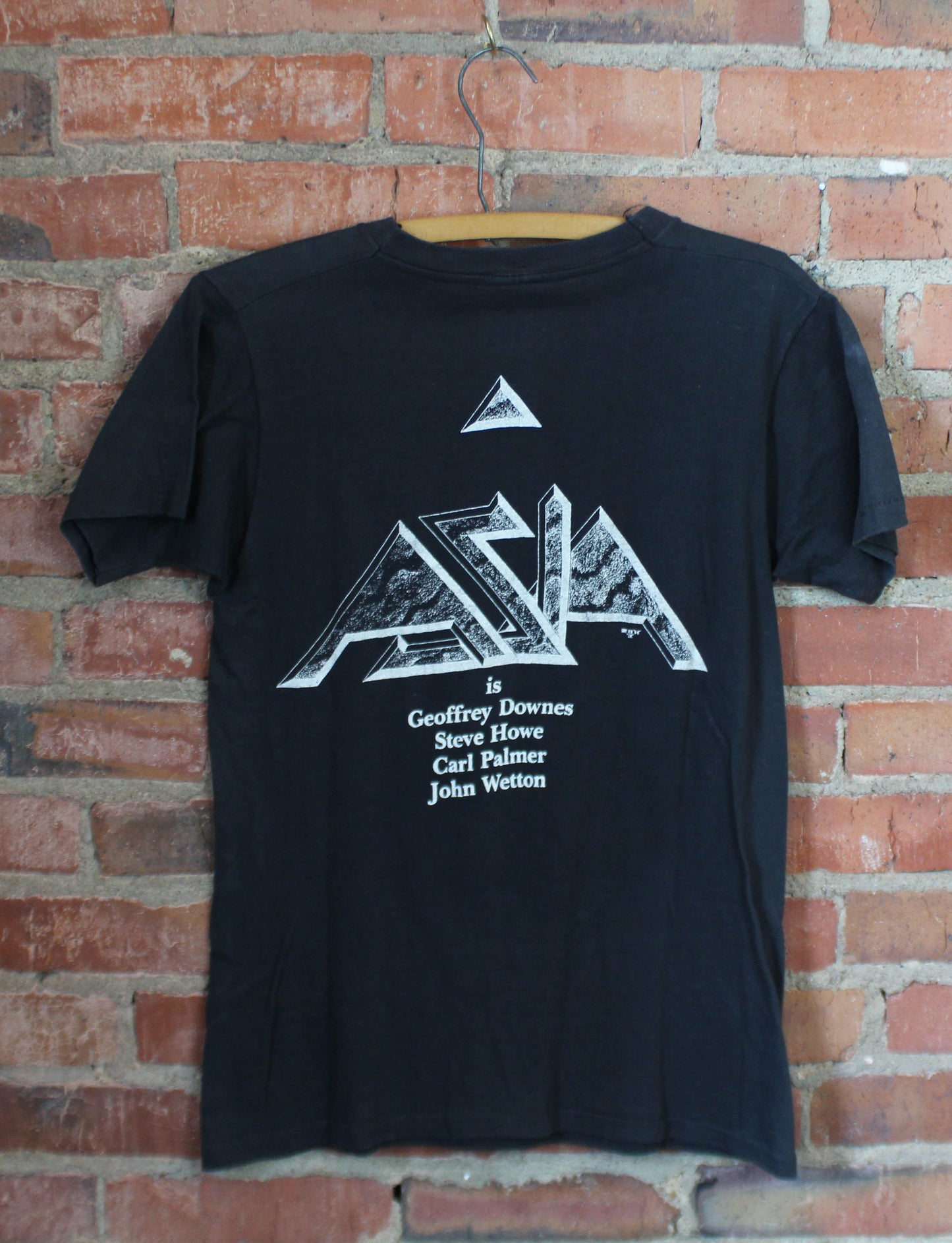 Vintage Asia Concert T Shirt Tour 1982 Small