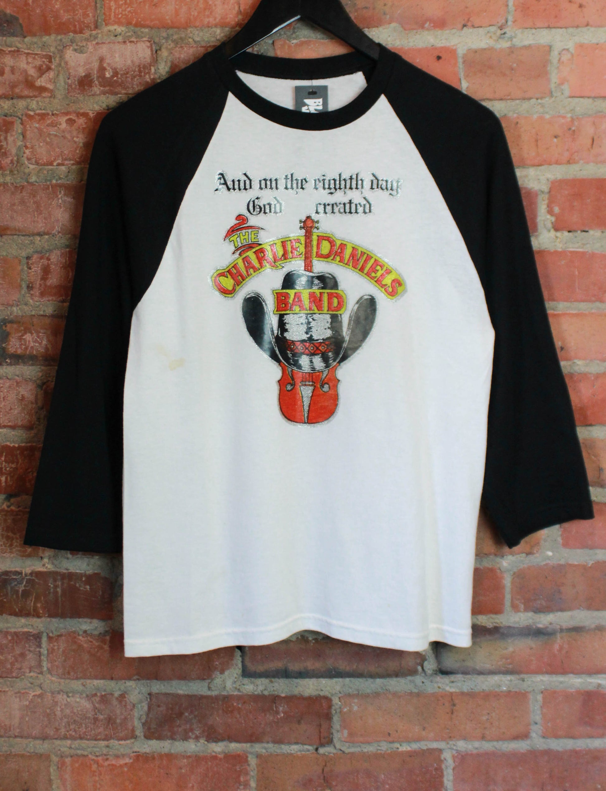 Vintage Charlie Daniels Band Concert T Shirt Iron-On Jersey Unisex Med ...