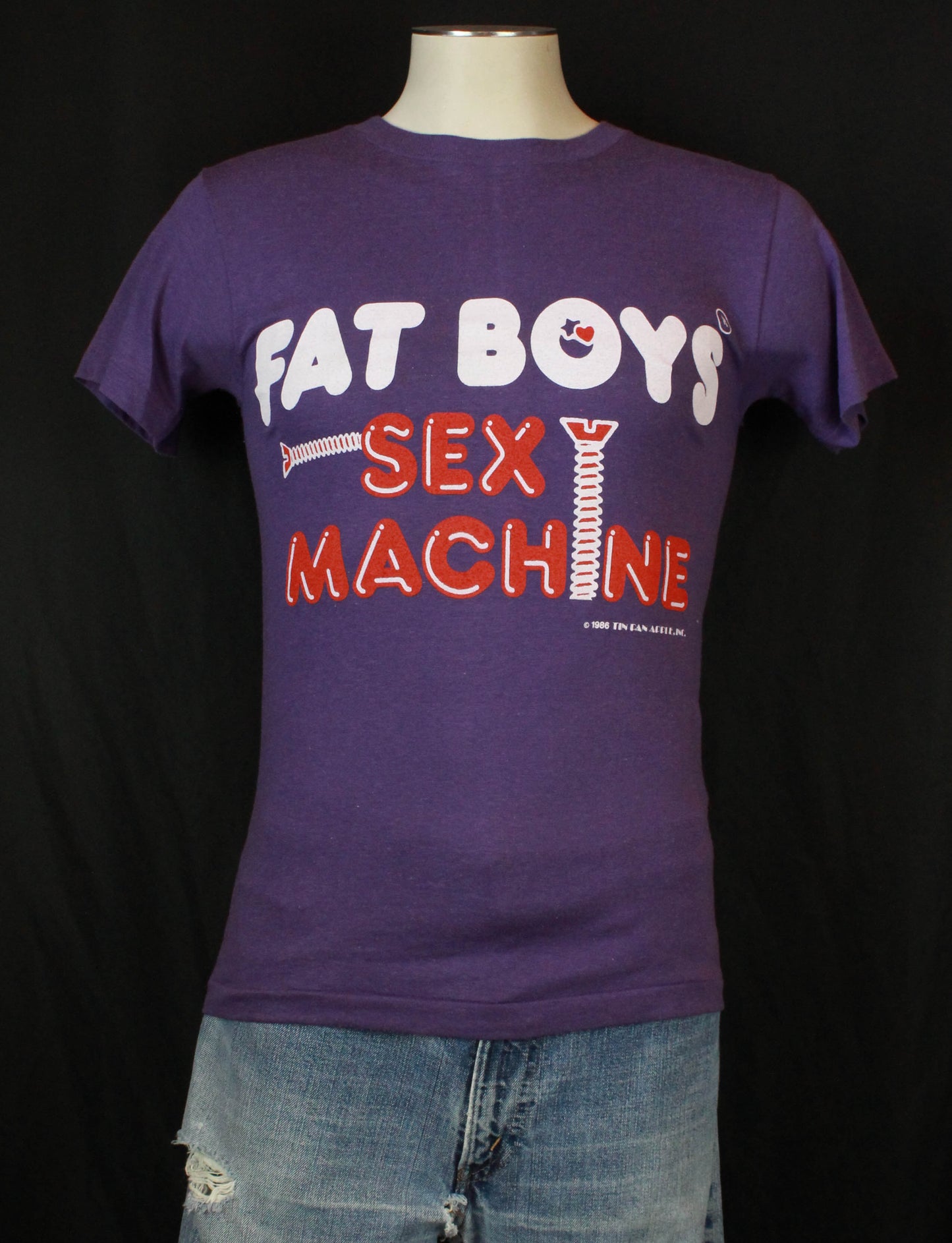 Vintage Fat Boys Rap Tee Concert T Shirt Sex Machine Get Up A Unisex Small