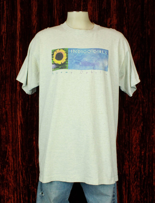 Vintage Indigo Girls Concert T Shirt 1994 Swamp Ophelia Tour - XL