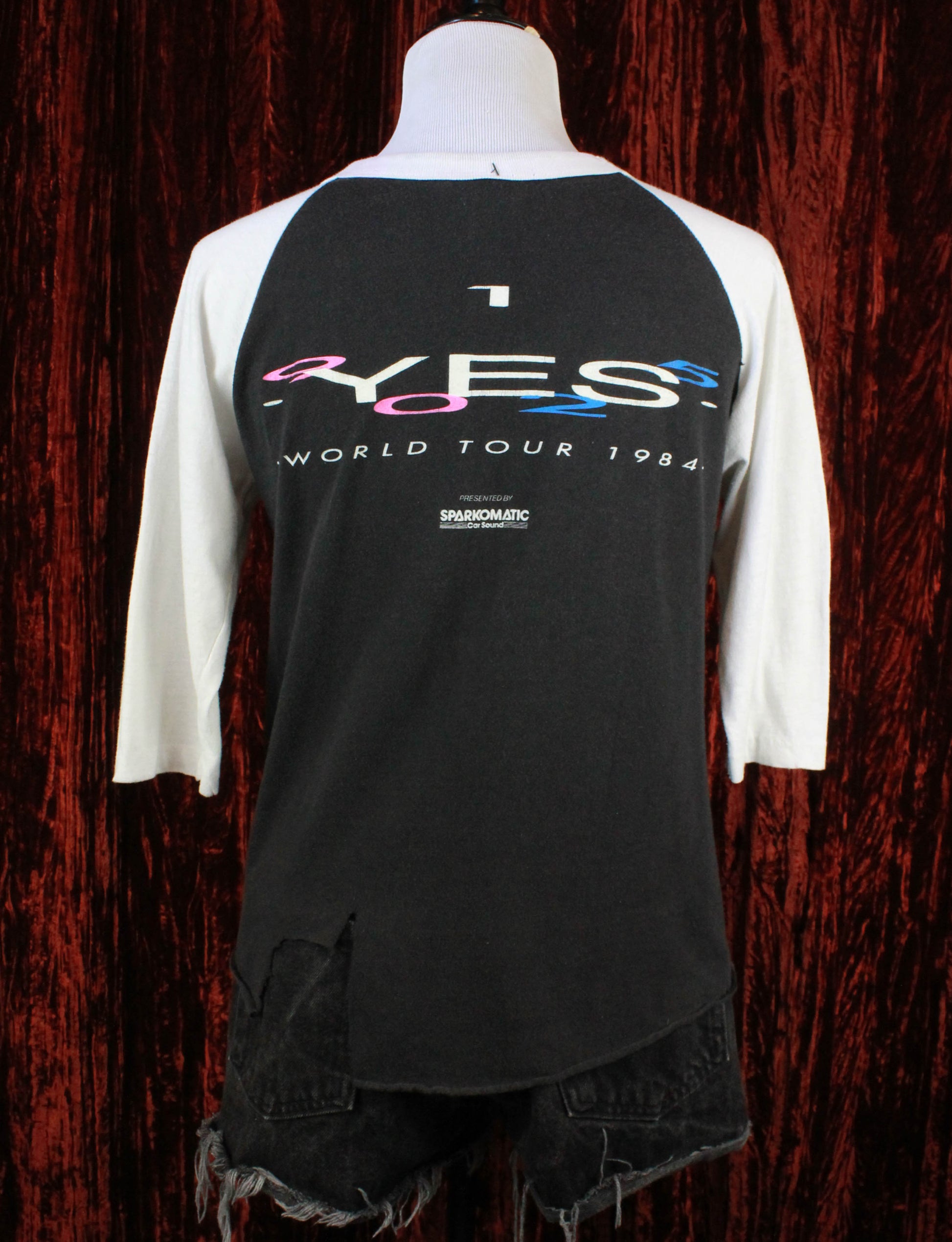 Vintage Yes Concert T Shirt 1984 90125 World Tour Jersey - M/L