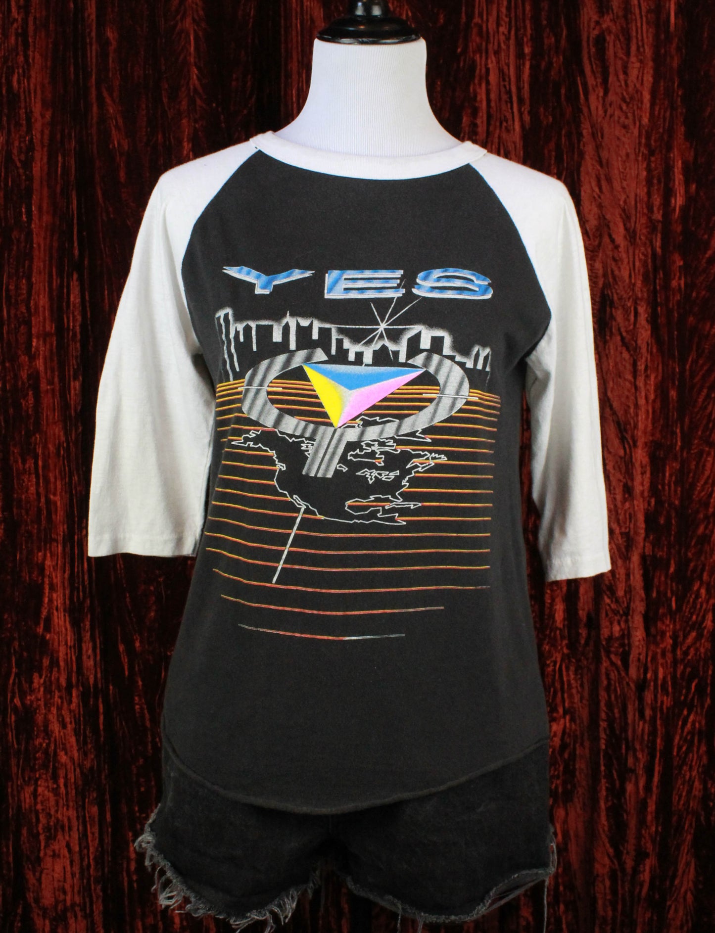 Vintage Yes Concert T Shirt 1984 90125 World Tour Jersey - M/L