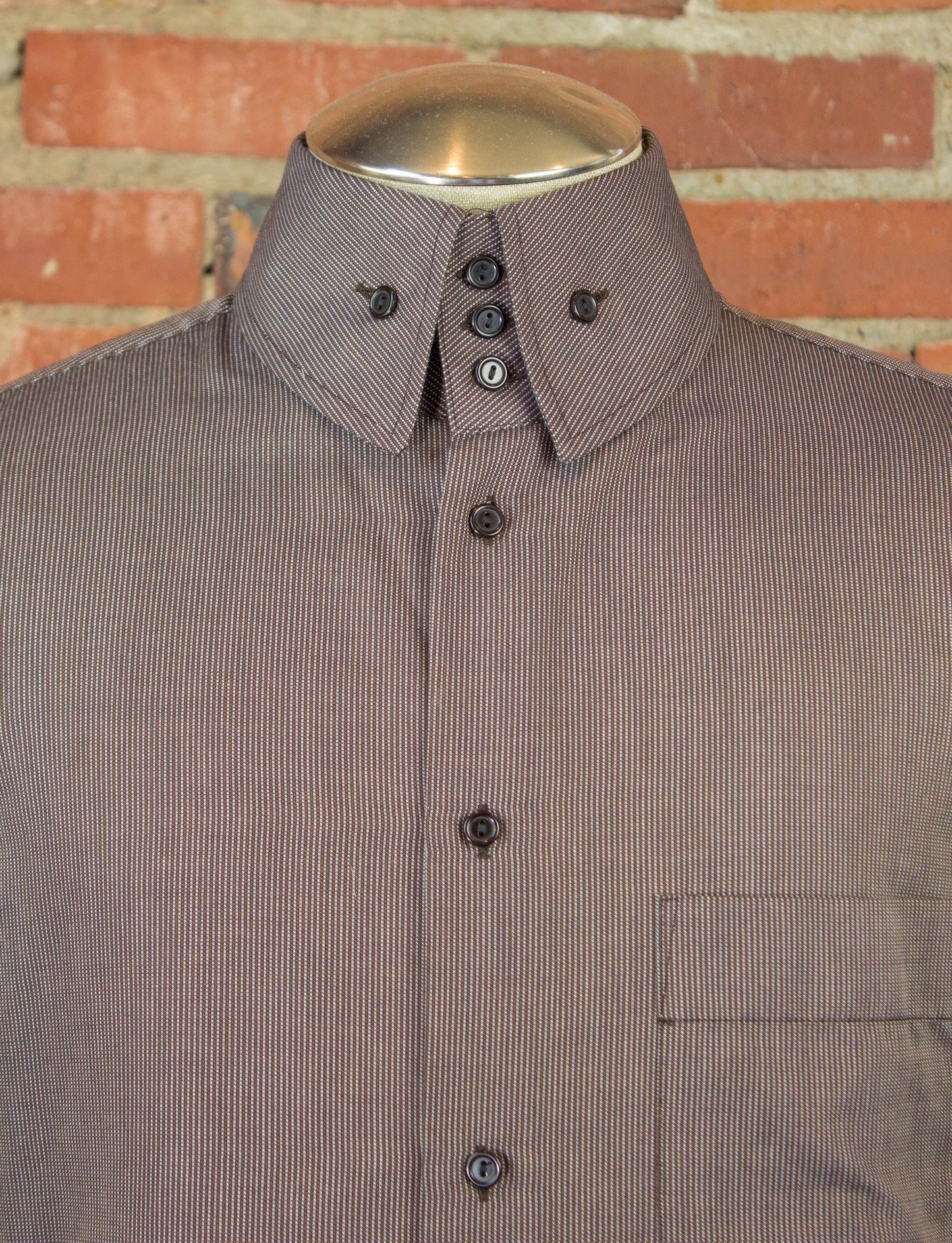 Vivienne Westwood Man Three Button Collar Dress Shirt Large